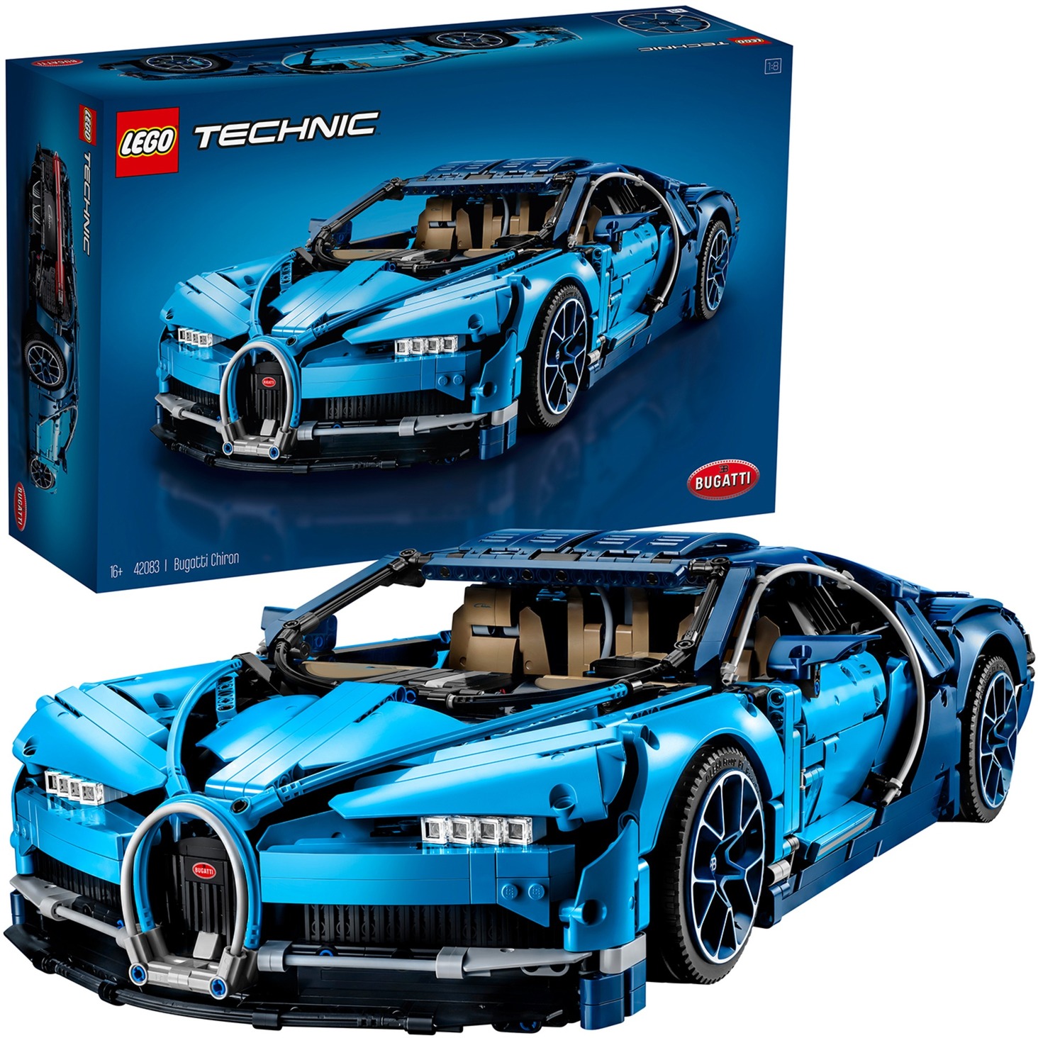 Spielzeug: Lego 42083 Technic Bugatti Chiron