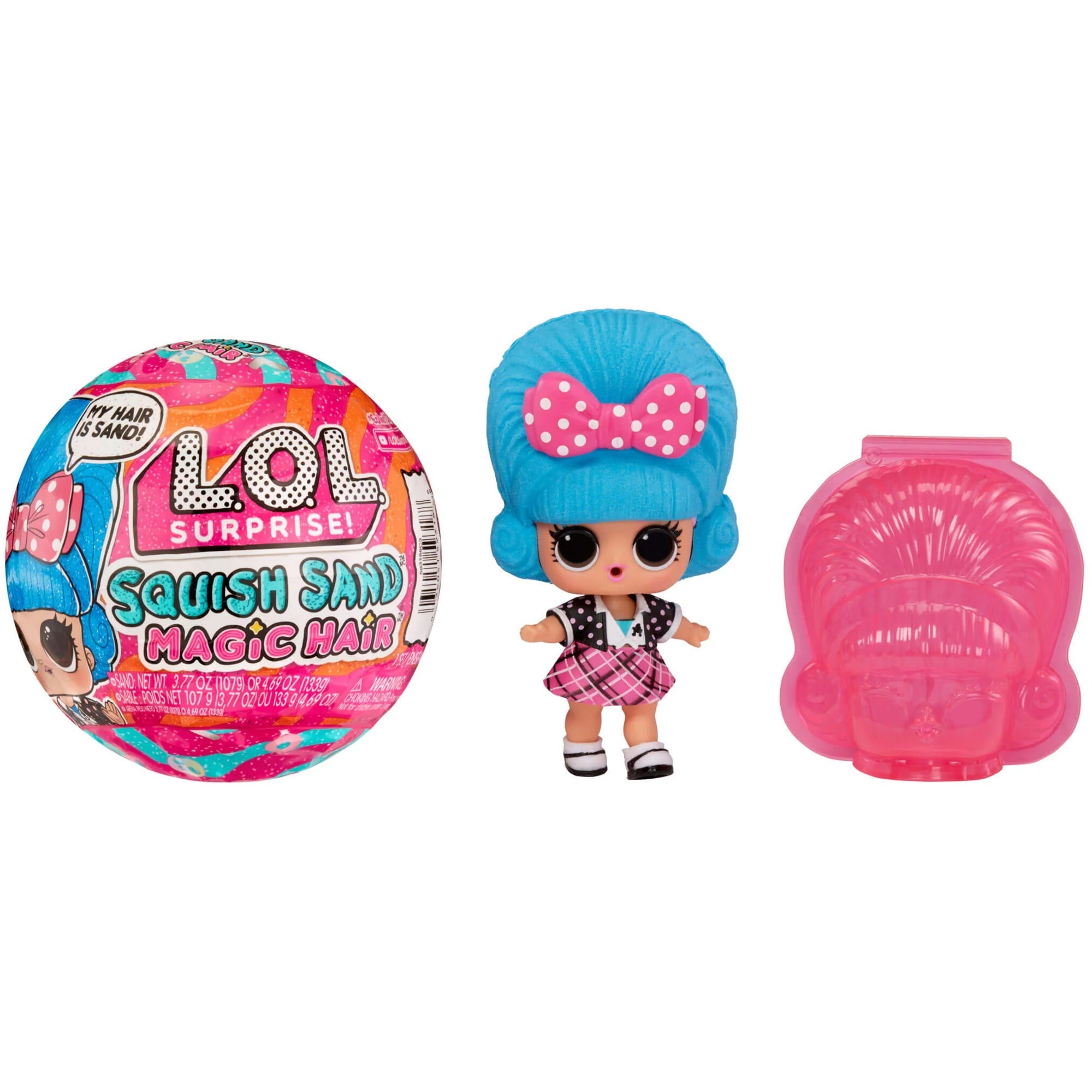 MGA Entertainment L.O.L. Surprise Squish Sand Magic Hair Tots, Spielfigur | 00035051593188 MGA Entertainment L.O.L. Surprise Squish Sand Magic Hair Tots, Spielfigur | 00035051593188