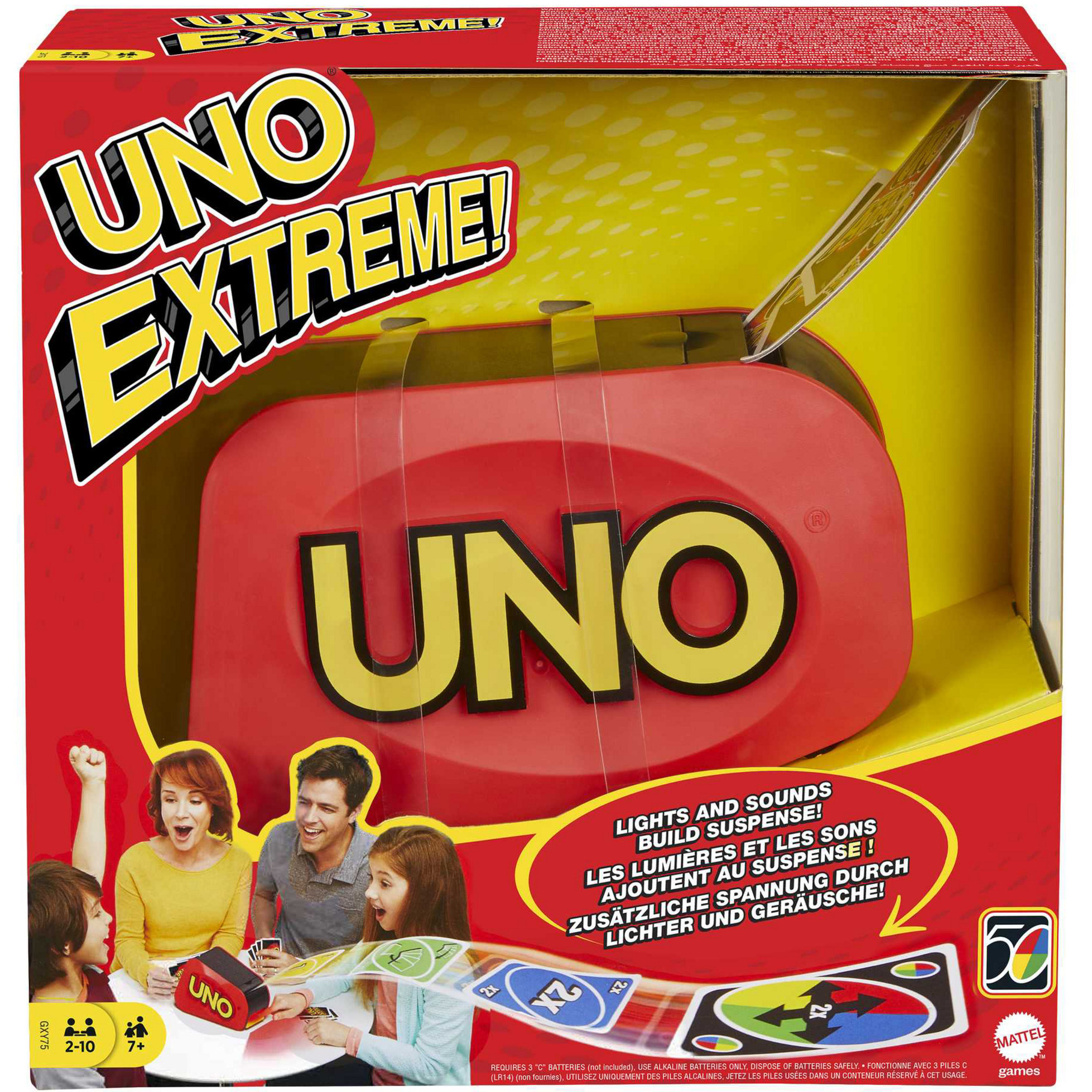 Mattel UNO Extreme Kartenspiel
