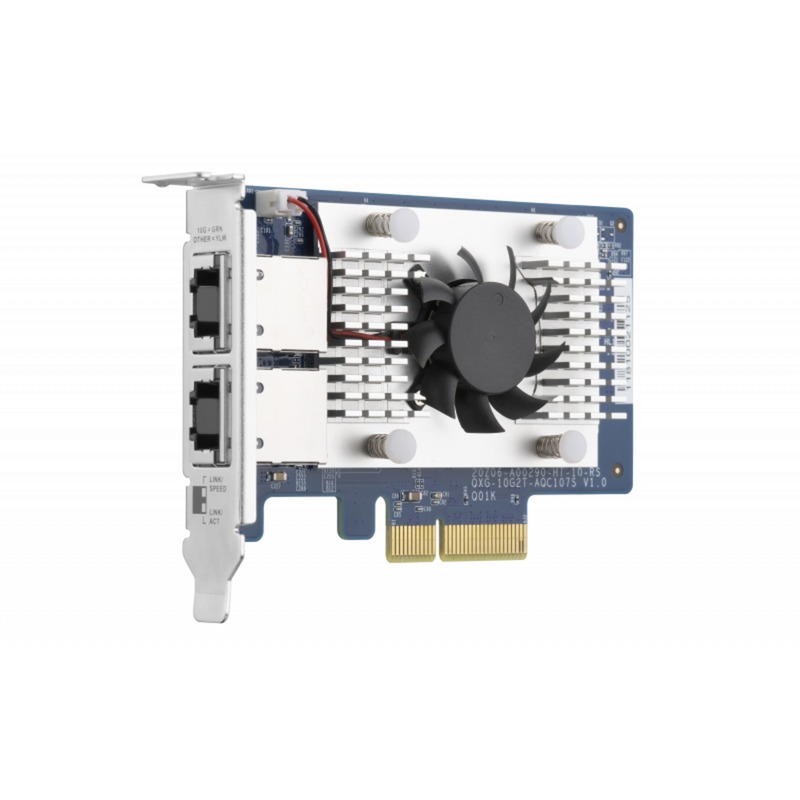 QNAP QXG-10G2T-107, LAN-Adapter | 04713213516065 QNAP QXG-10G2T-107, LAN-Adapter | 04713213516065