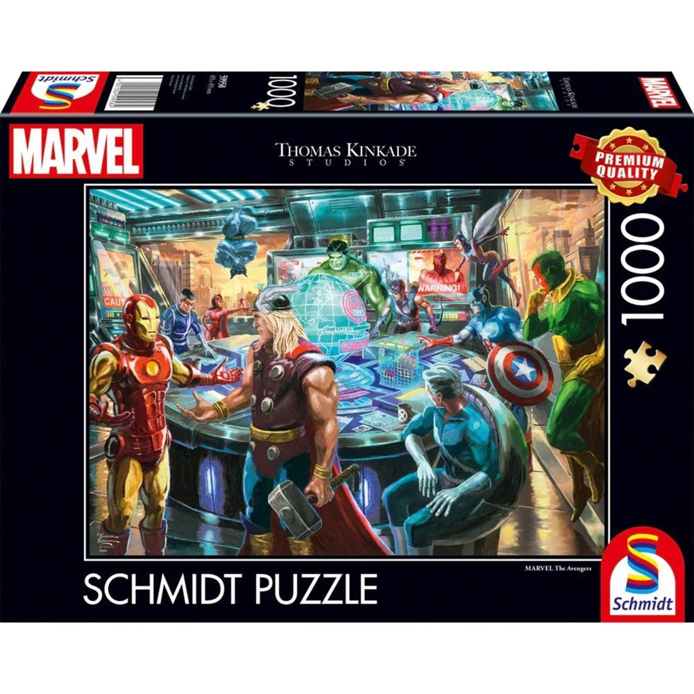 Thomas Kinkade Studios: Marvel - The Avengers, Puzzle