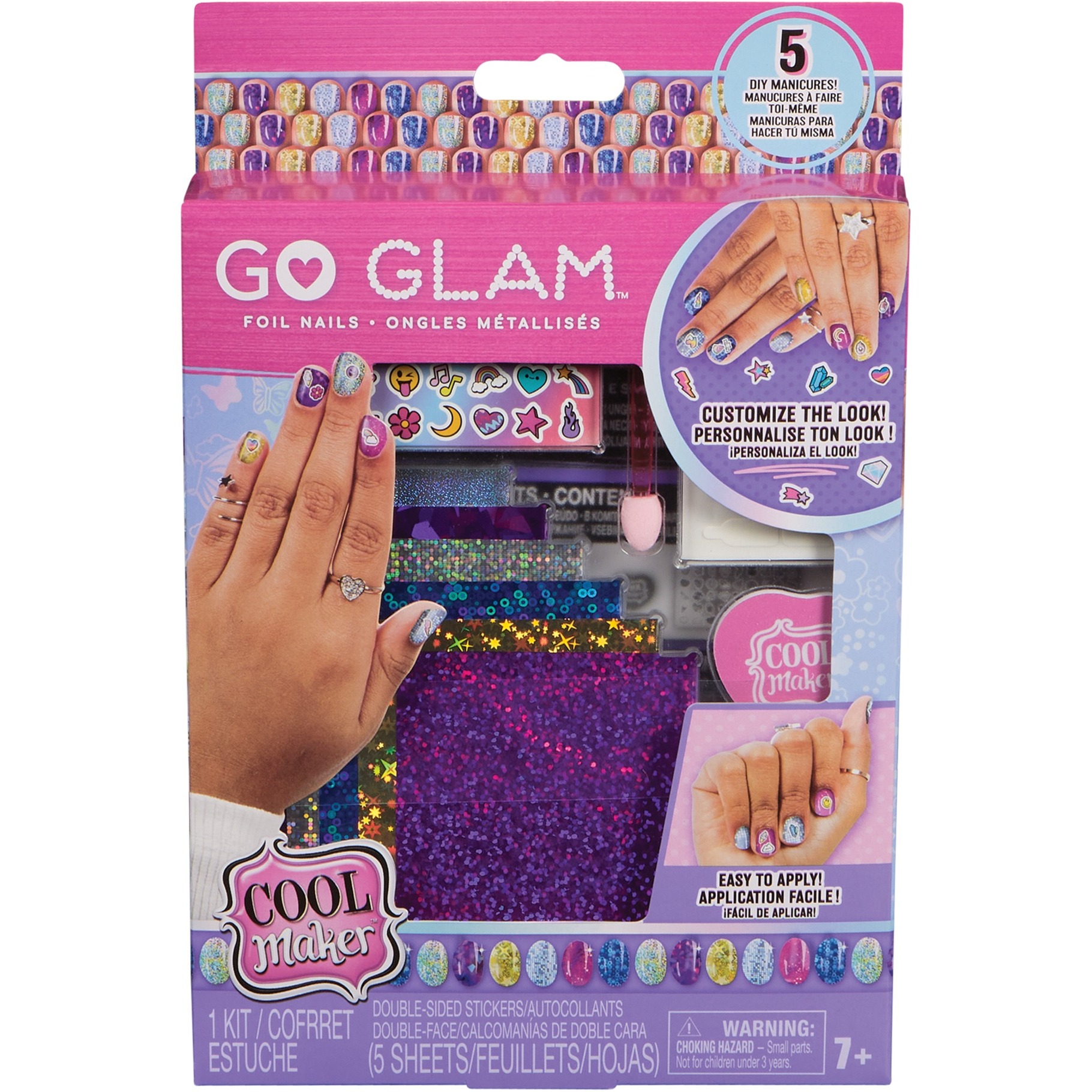 Cool Maker Go Glam Foliennägel, Basteln