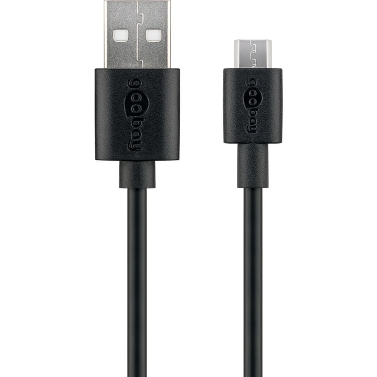 USB 2.0 Kabel, USB-A Stecker > Micro-USB Stecker
