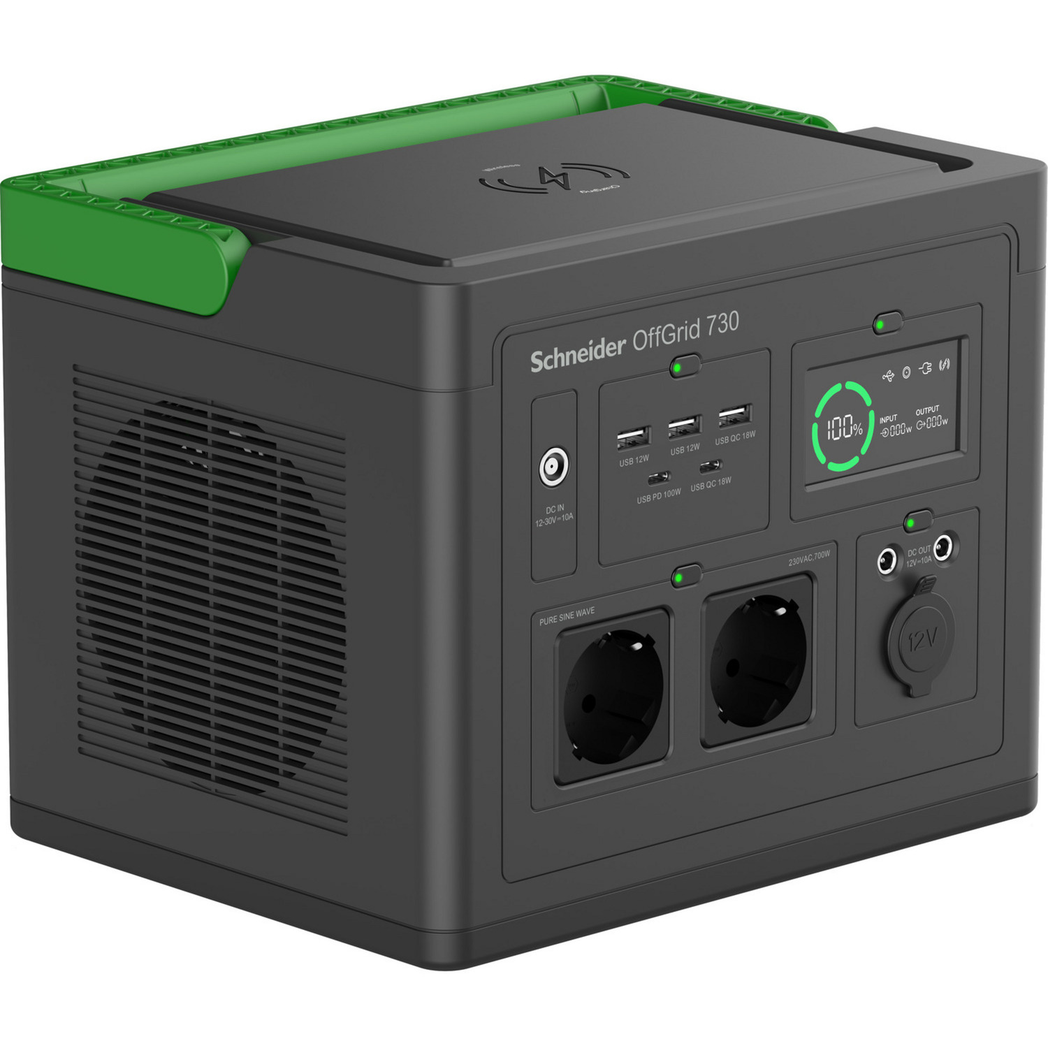 Schneider tragbare OffGrid Powerstation 730