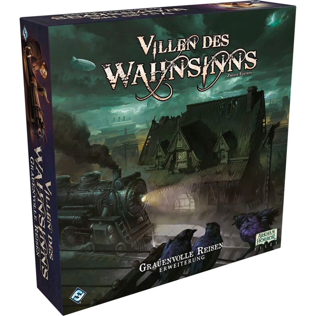Asmodee Villen des Wahnsinns – Grauenvolle Reisen, Brettspiel | 04015566027633 Asmodee Villen des Wahnsinns – Grauenvolle Reisen, Brettspiel | 04015566027633