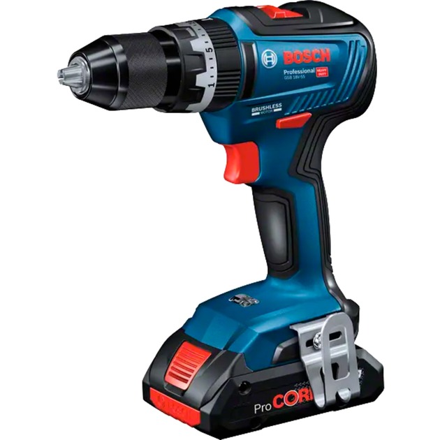 Bosch Akku-Schlagbohrschrauber GSB 18V-55 Professional, 18Volt | 04059952567389 Bosch Akku-Schlagbohrschrauber GSB 18V-55 Professional, 18Volt | 04059952567389
