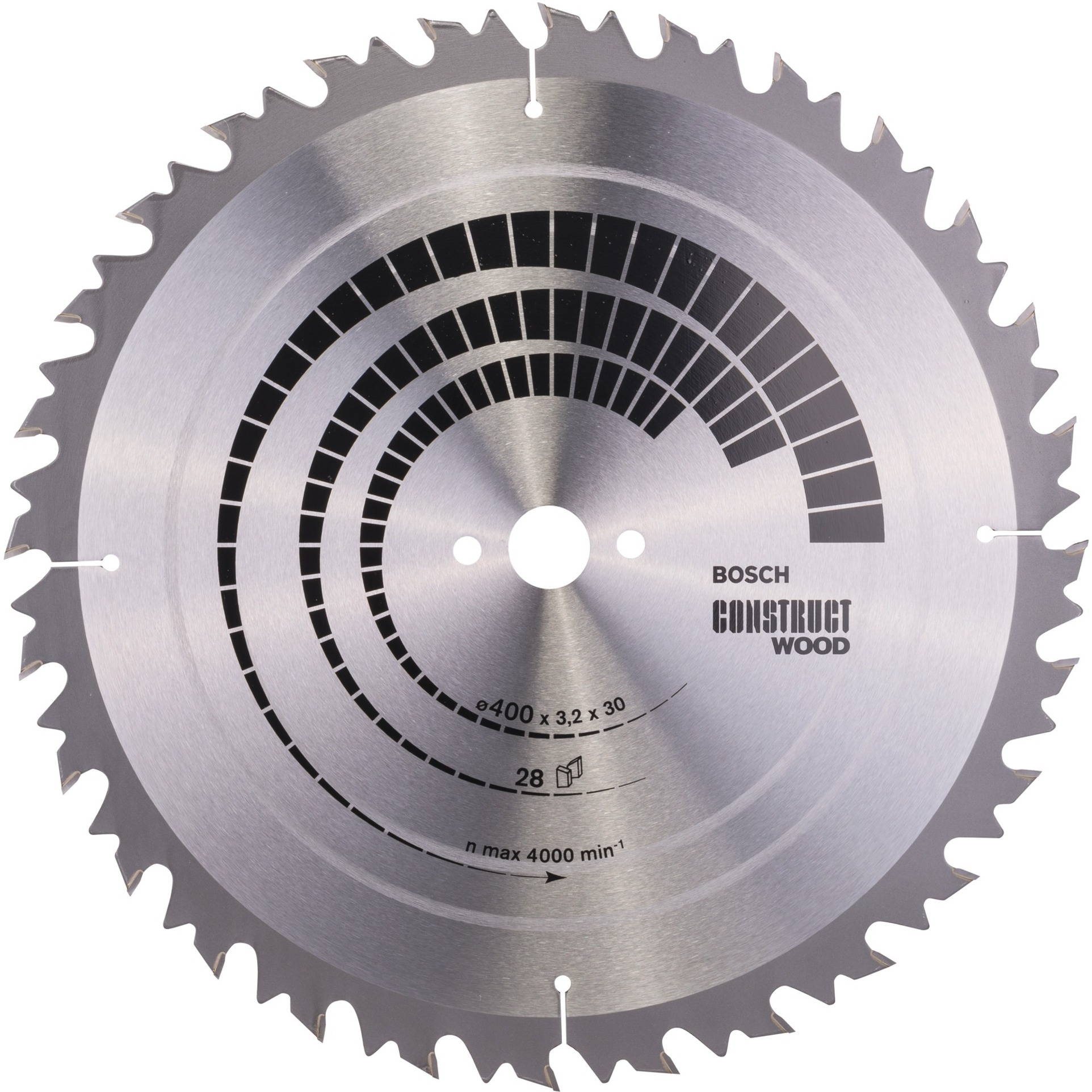 PRO Construct Wood Kreissägeblatt, Ø 400mm, 28Z