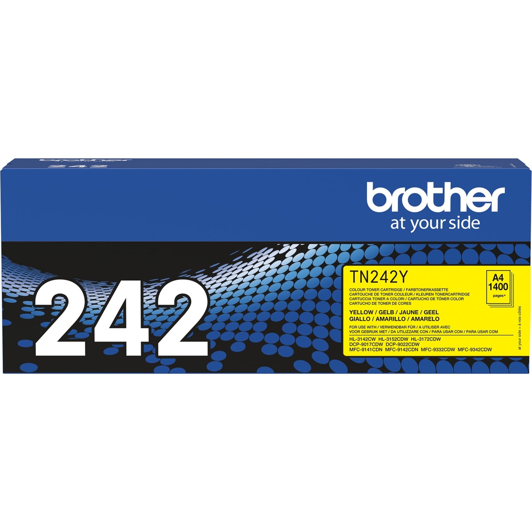 Brother Toner TN-242Y, gelb, ca. 1400 Seiten 4977766745635 Brother
