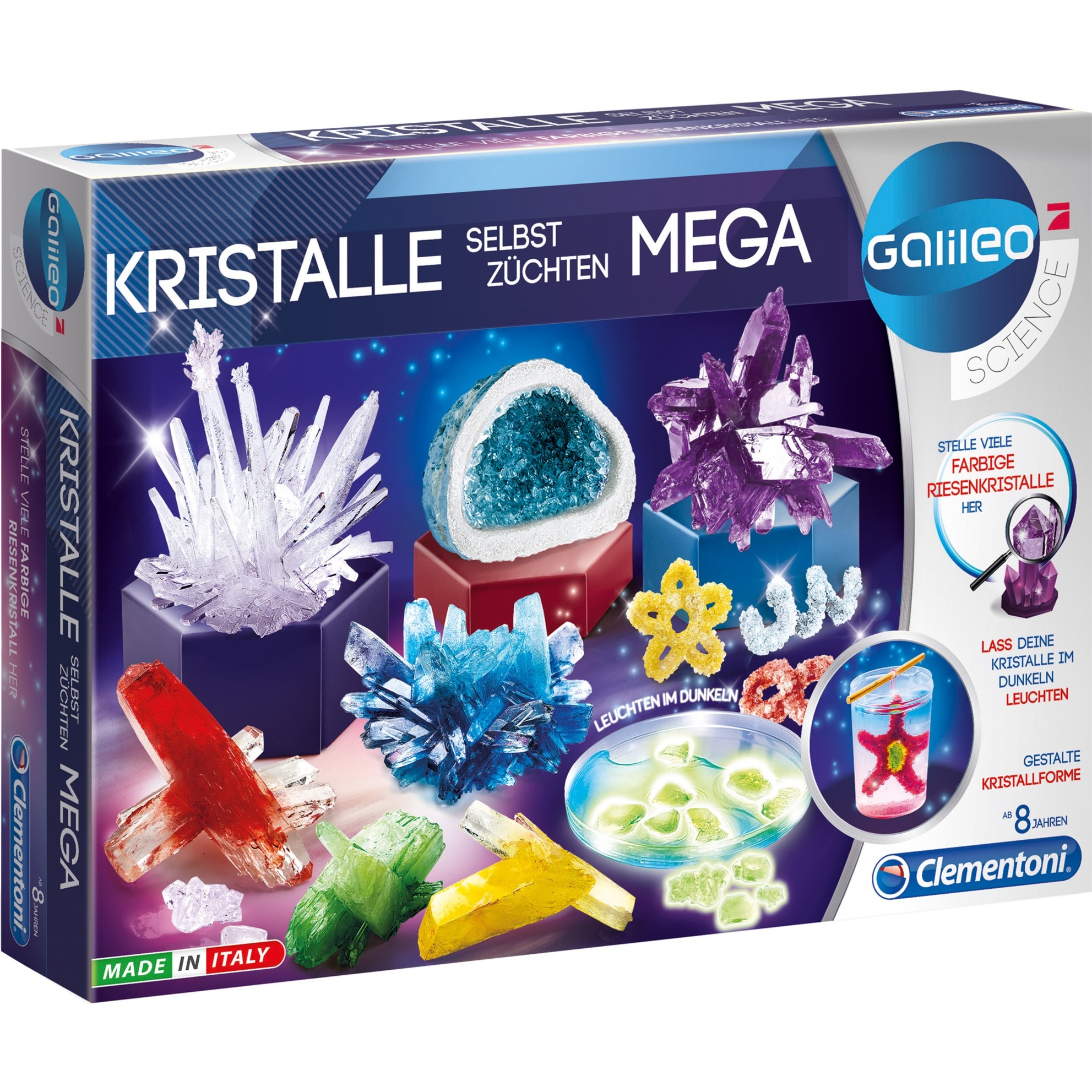 Kristalle selbst züchten Mega, Experimentierkasten