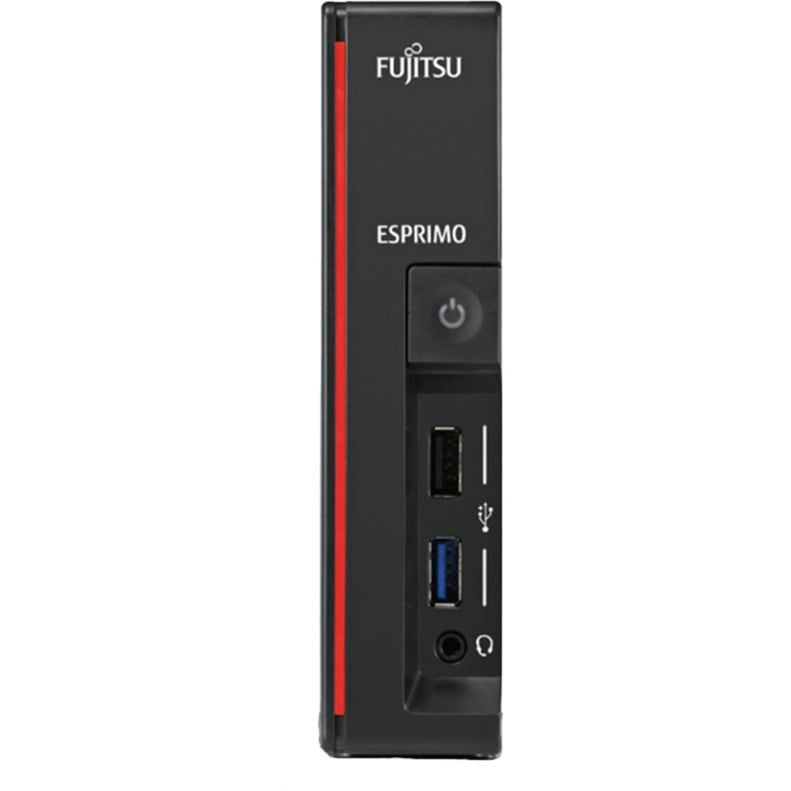 Fujitsu ESPRIMO G558 Generalüberholt, Mini-PC schwarz, Windows 11 Pro