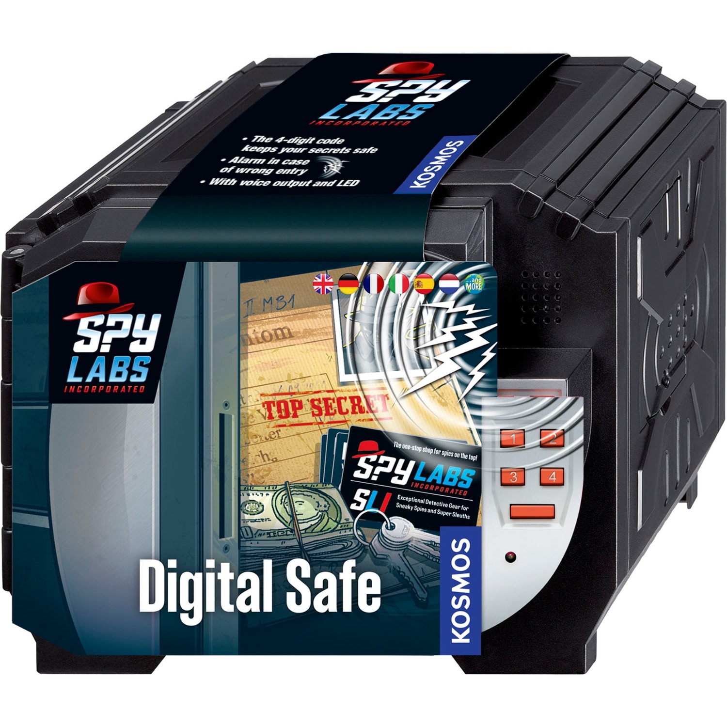 Kosmos Spy Labs Incorporated Digital Safe, Detektiv-Sets | 04002051617271 Kosmos Spy Labs Incorporated Digital Safe, Detektiv-Sets | 04002051617271