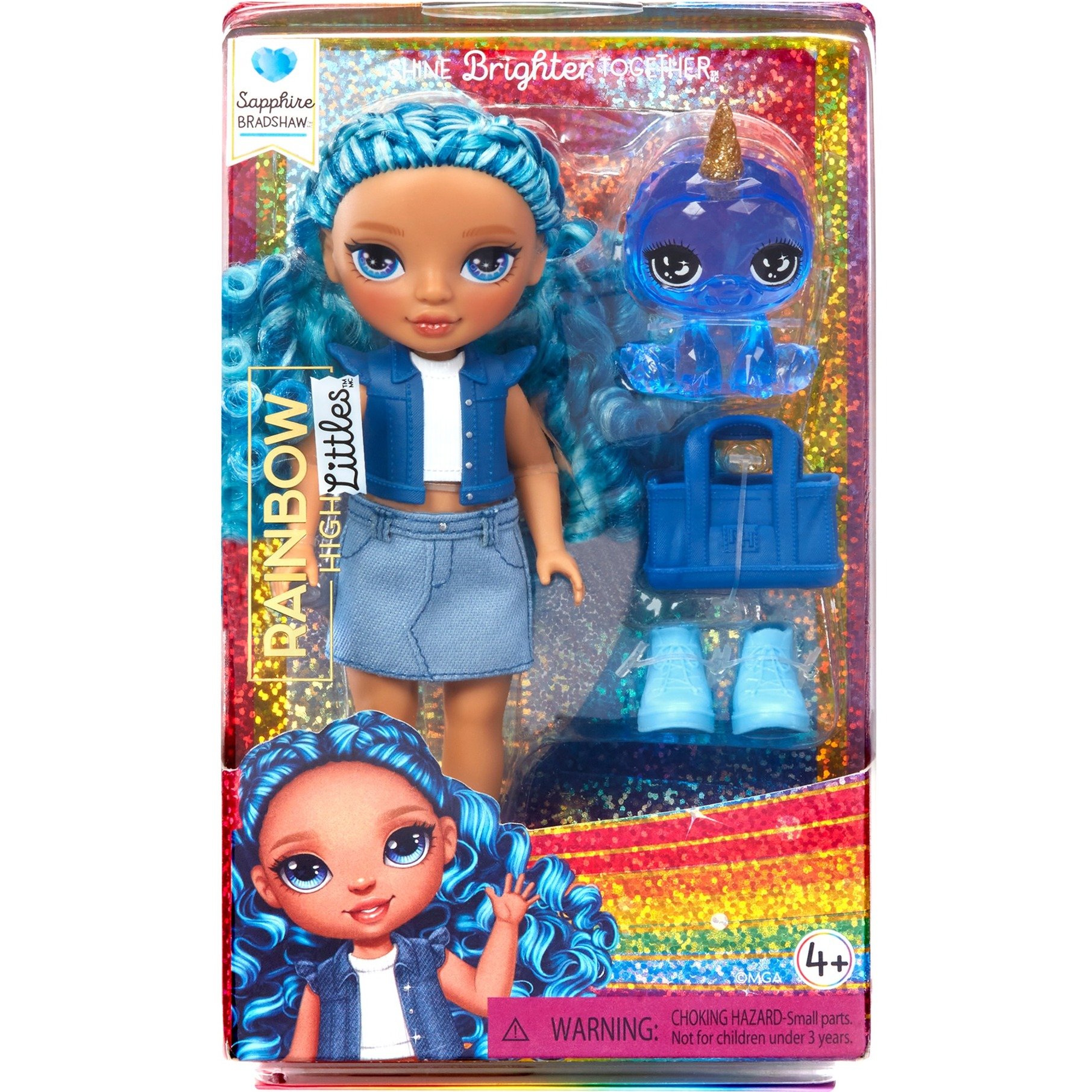 MGA Entertainment Rainbow High Littles – Sapphire (Blue), Puppe | 00035051531197 MGA Entertainment Rainbow High Littles – Sapphire (Blue), Puppe | 00035051531197