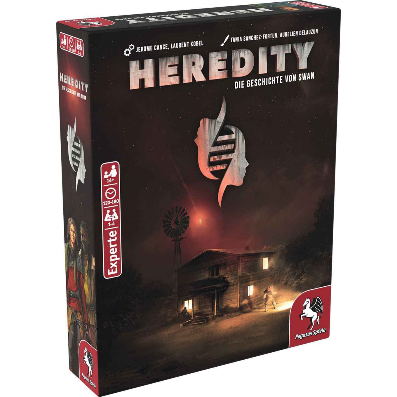 Heredity - Die Geschichte von Swan, Brettspiel