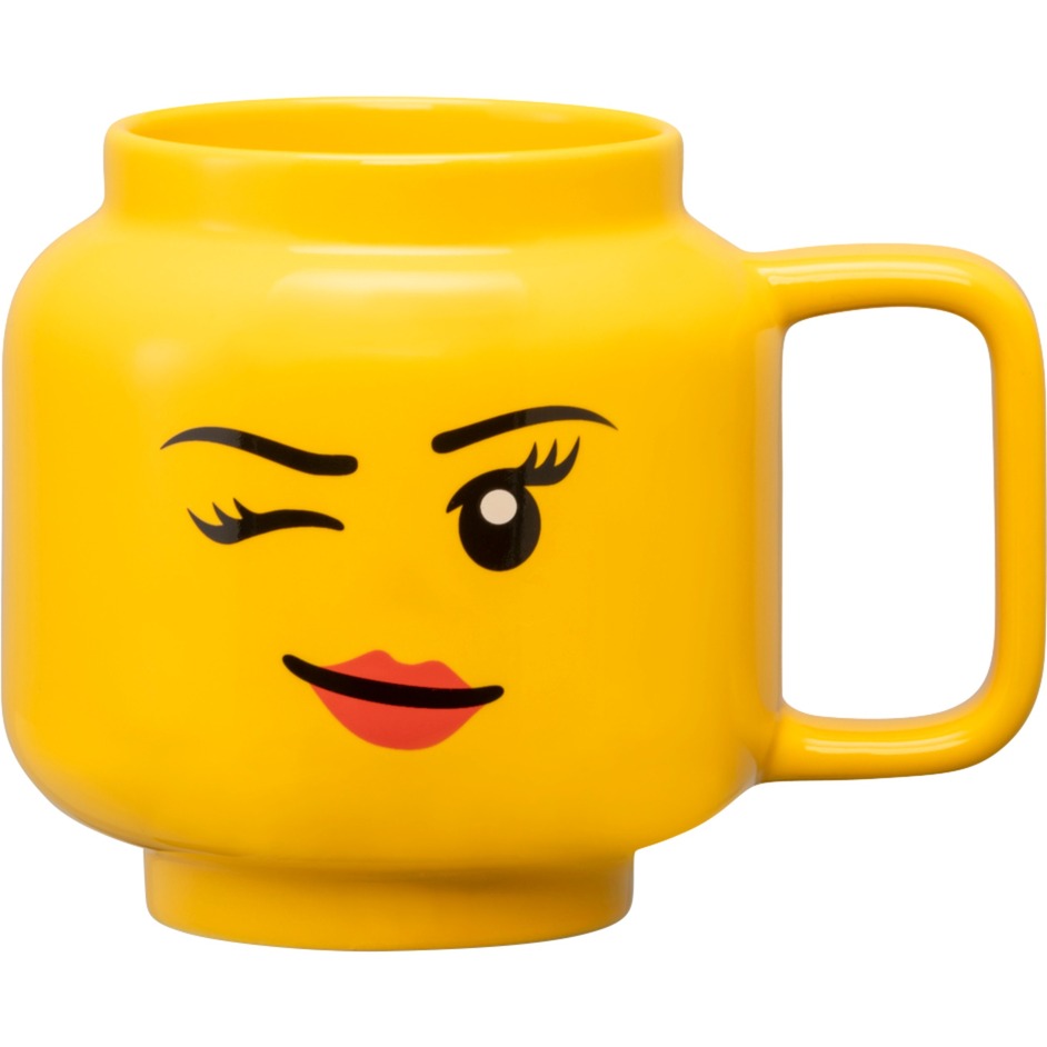 Room Copenhagen LEGO Keramiktasse Winking Girl, groß | 05711938247621 Room Copenhagen LEGO Keramiktasse Winking Girl, groß | 05711938247621