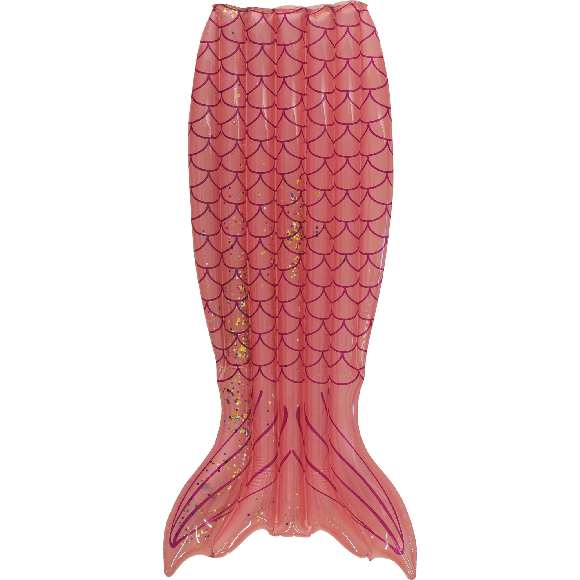 Luftmatratze Mermaid mit Glitter Länge 162 Zentimeter