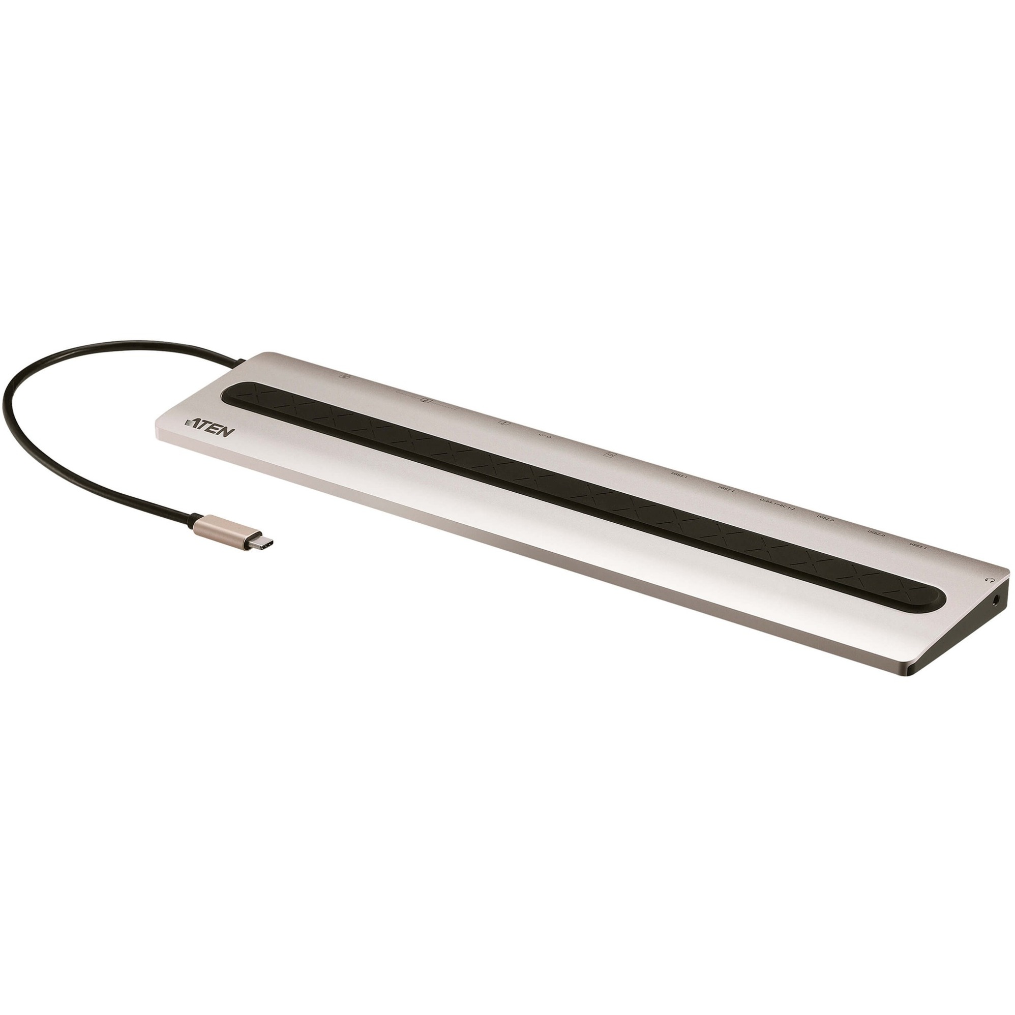 Aten USB-C Multiport Dock mit Power Passthrough, Dockingstation | 04719264648960 Aten USB-C Multiport Dock mit Power Passthrough, Dockingstation | 04719264648960
