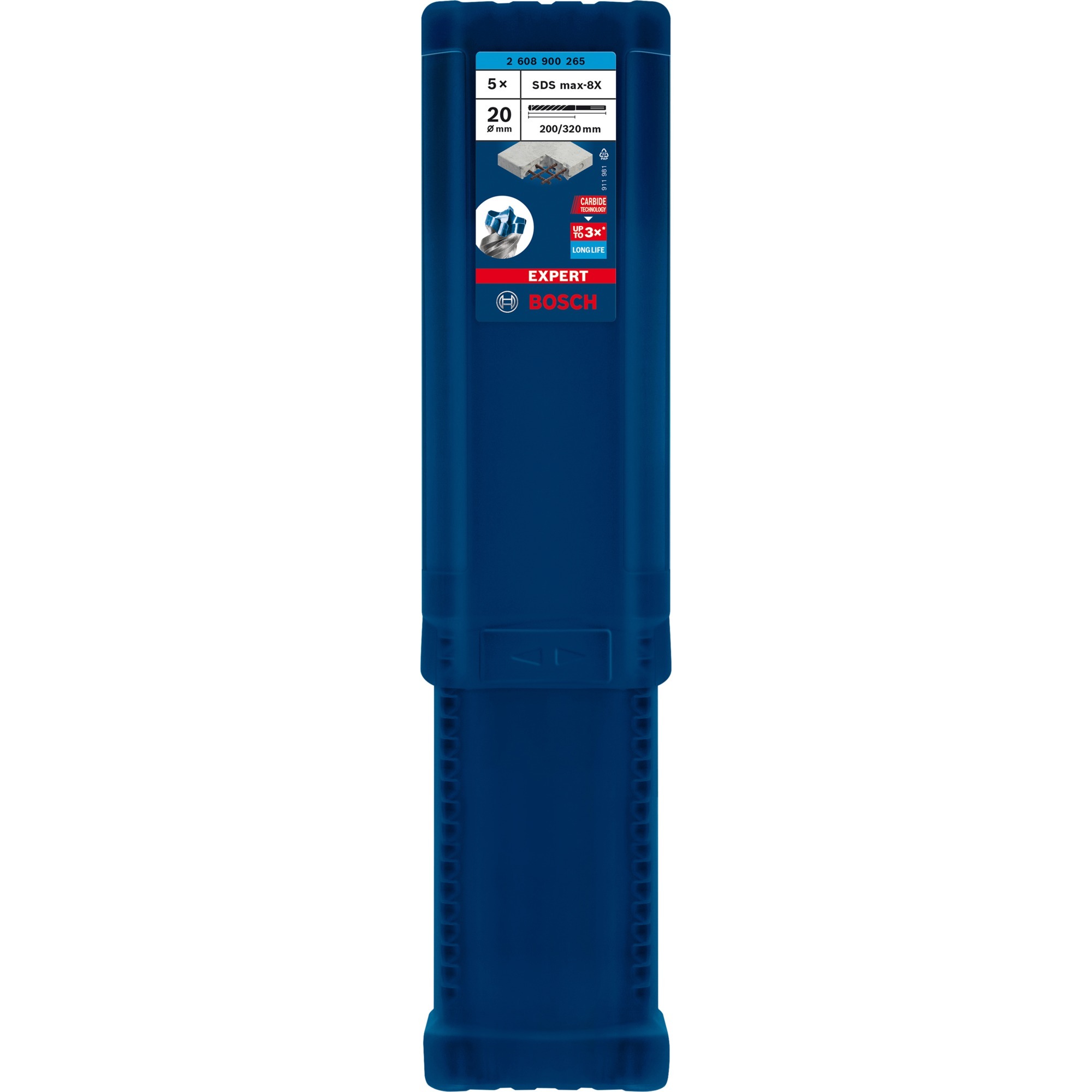 EXPERT Hammerbohrer SDS-max-8X, Ø 20mm