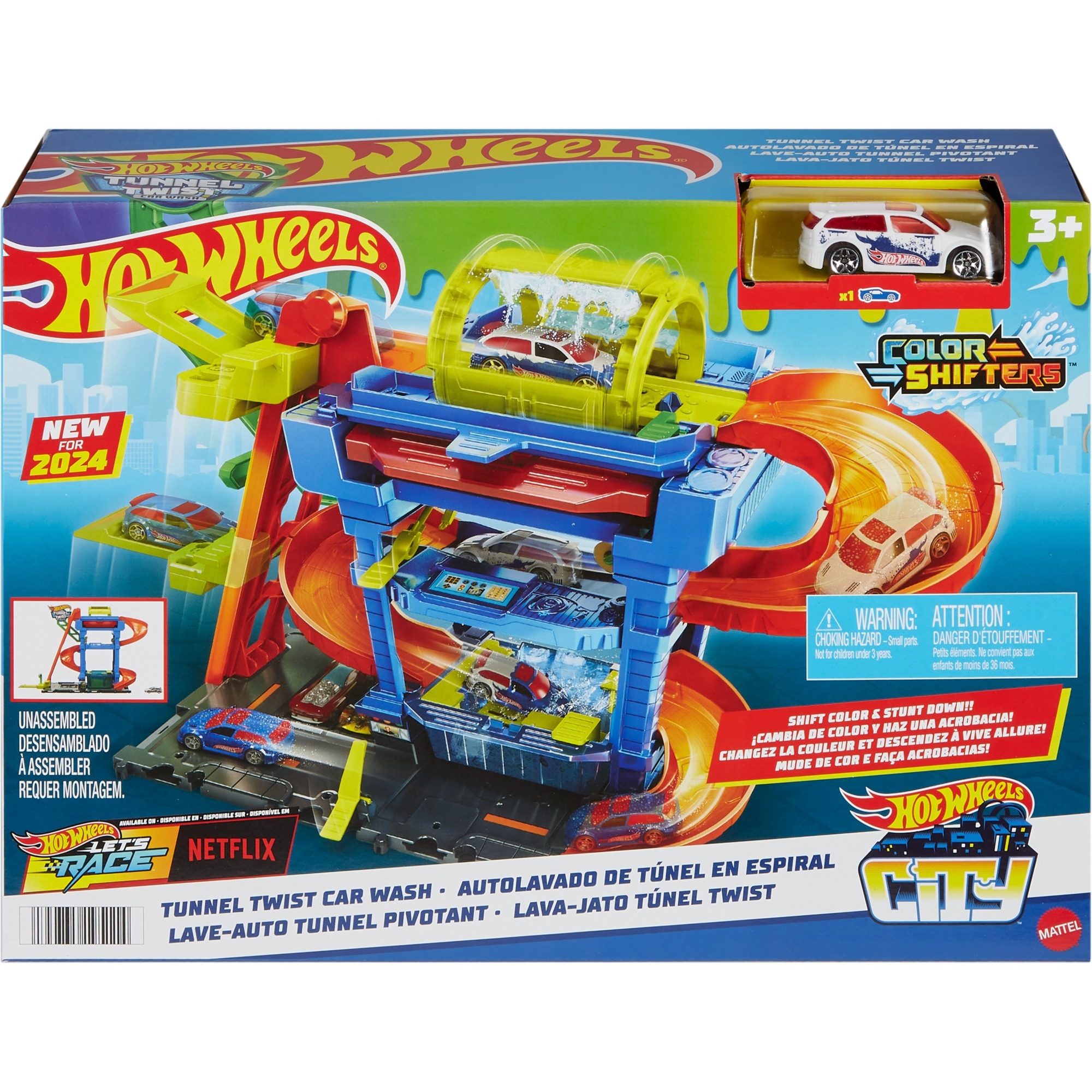 Hot Wheels City Tunnel Twist Waschanlage, Spielgebäude | 00194735195114 Hot Wheels City Tunnel Twist Waschanlage, Spielgebäude | 00194735195114