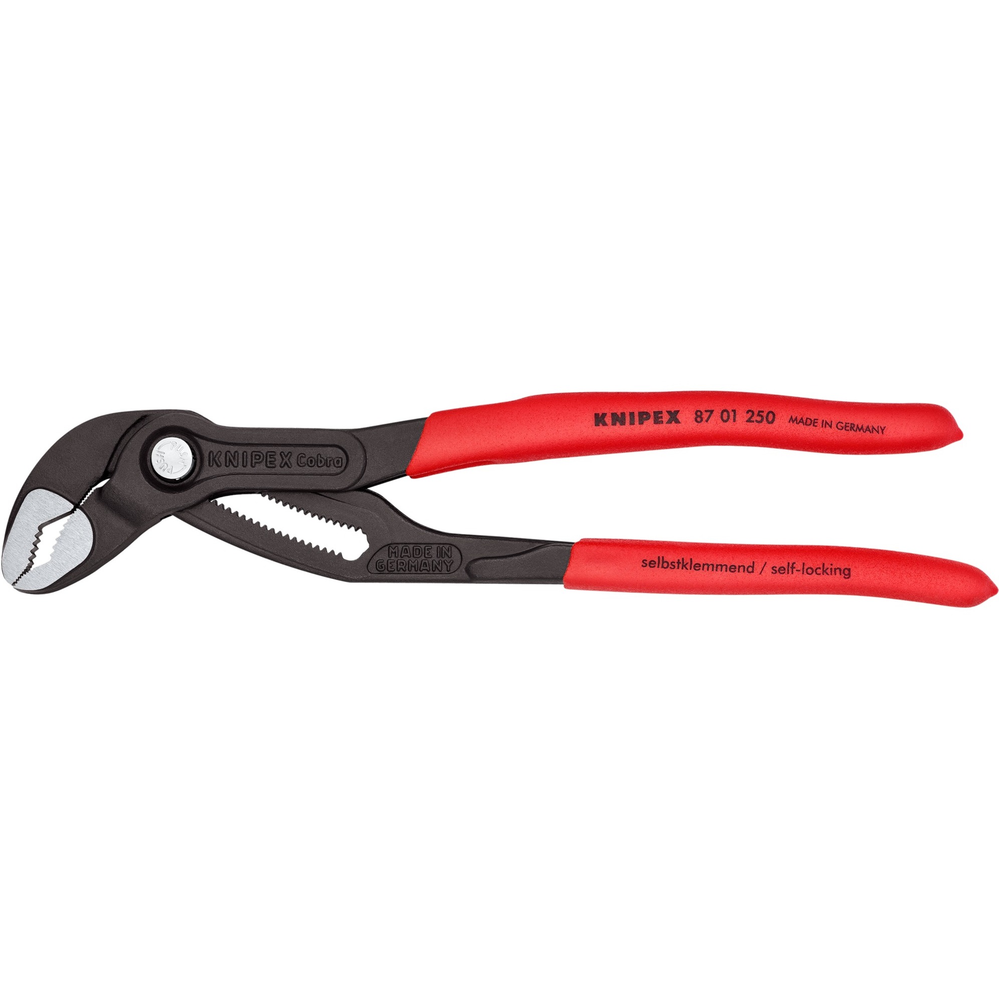 Knipex Cobra 87 01 250, 250mm, Rohr- / Wasserpumpen-Zange | 04003773022022 Knipex Cobra 87 01 250, 250mm, Rohr- / Wasserpumpen-Zange | 04003773022022