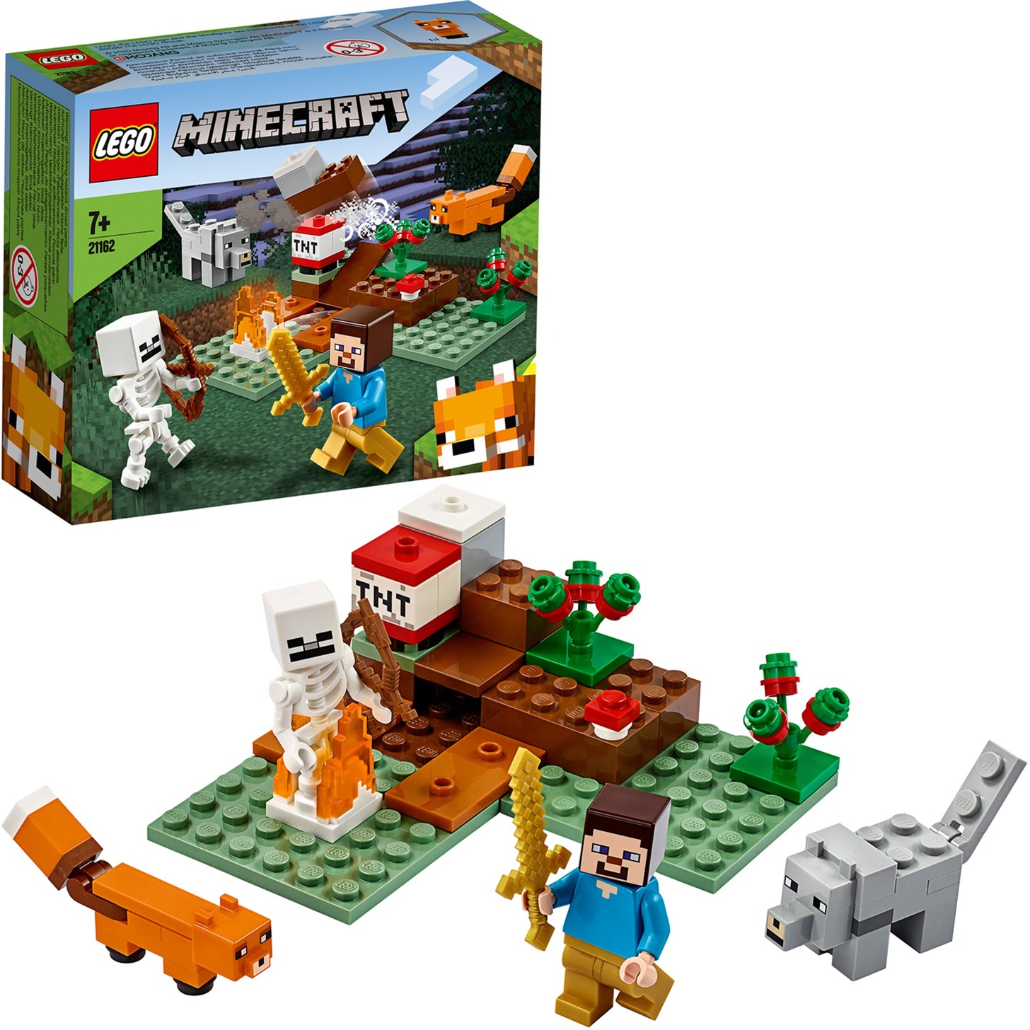 Lego 21162 Minecraft Das Taiga-Abenteuer, Konstruktionsspielzeug | 05702016618297 Lego 21162 Minecraft Das Taiga-Abenteuer, Konstruktionsspielzeug | 05702016618297