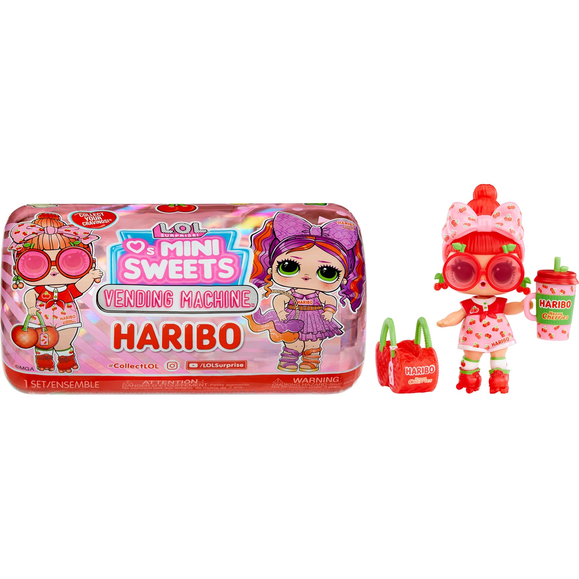MGA Entertainment L.O.L. Surprise Loves Mini Sweets X Haribo Vending Machine, Spielfigur | 00035051119883 MGA Entertainment L.O.L. Surprise Loves Mini Sweets X Haribo Vending Machine, Spielfigur | 00035051119883
