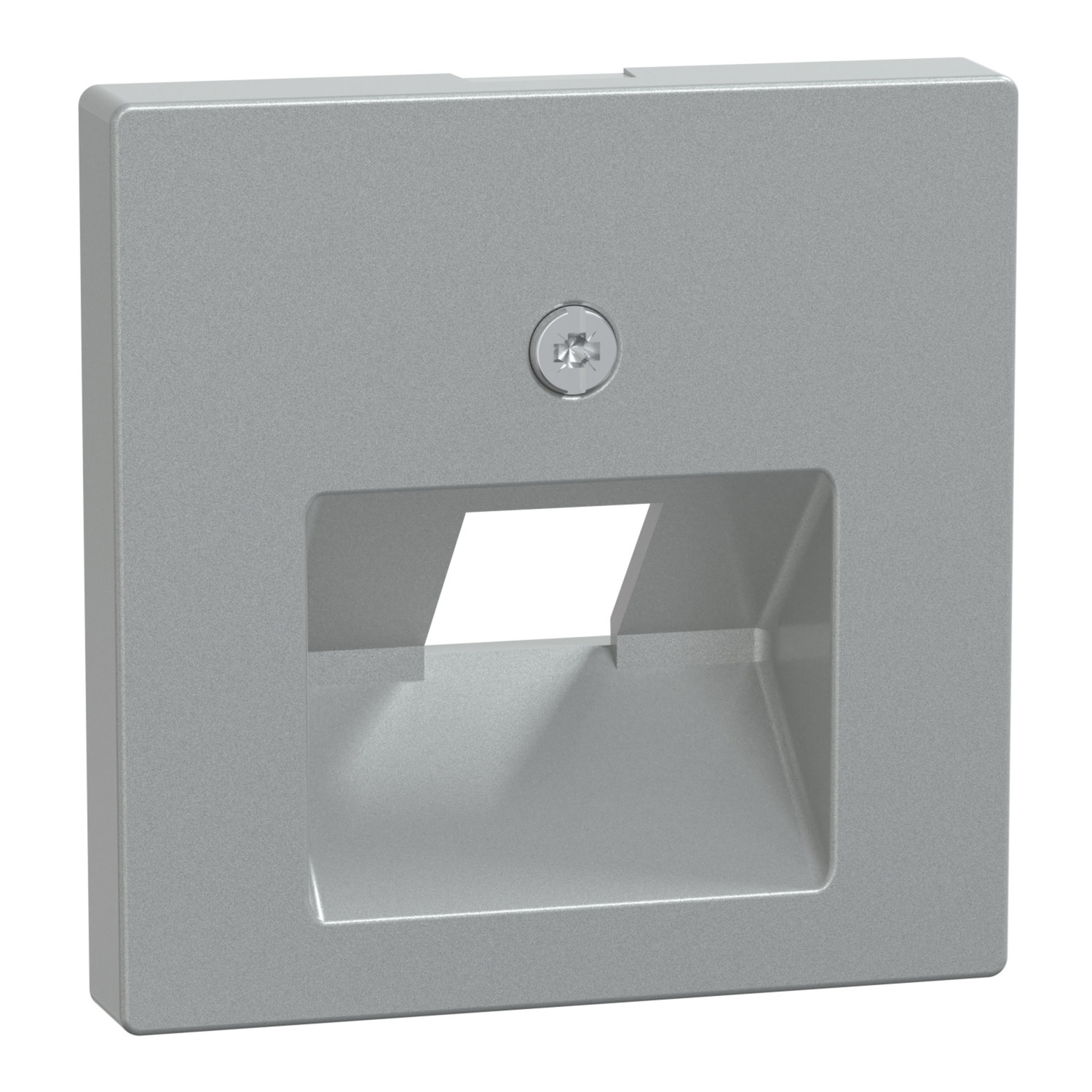 Zentralplatte Aluminium für Universal-Anschluss-Einsatz, Typ 298360, Unterputzmontage