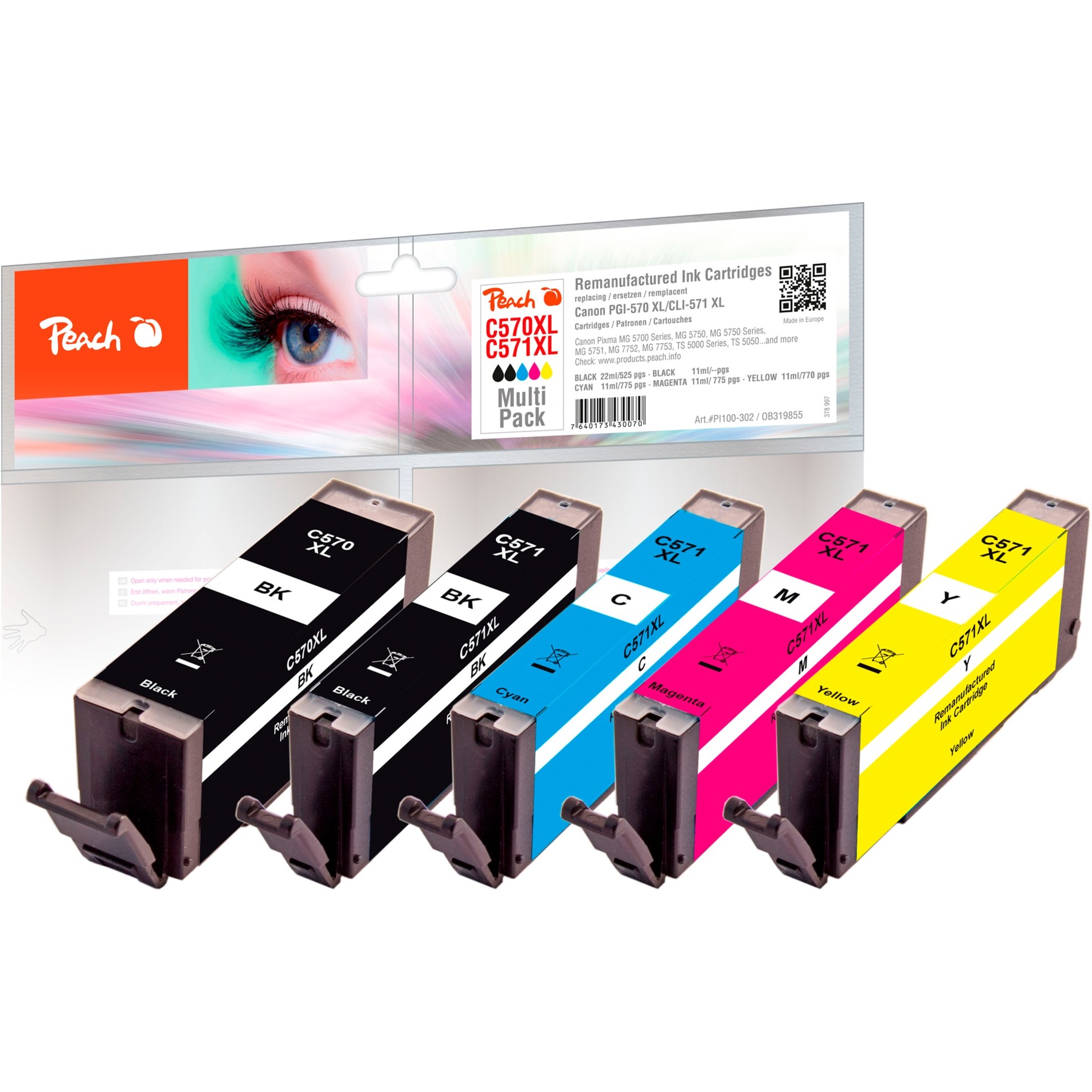 Tinte Spar Pack PI100-302