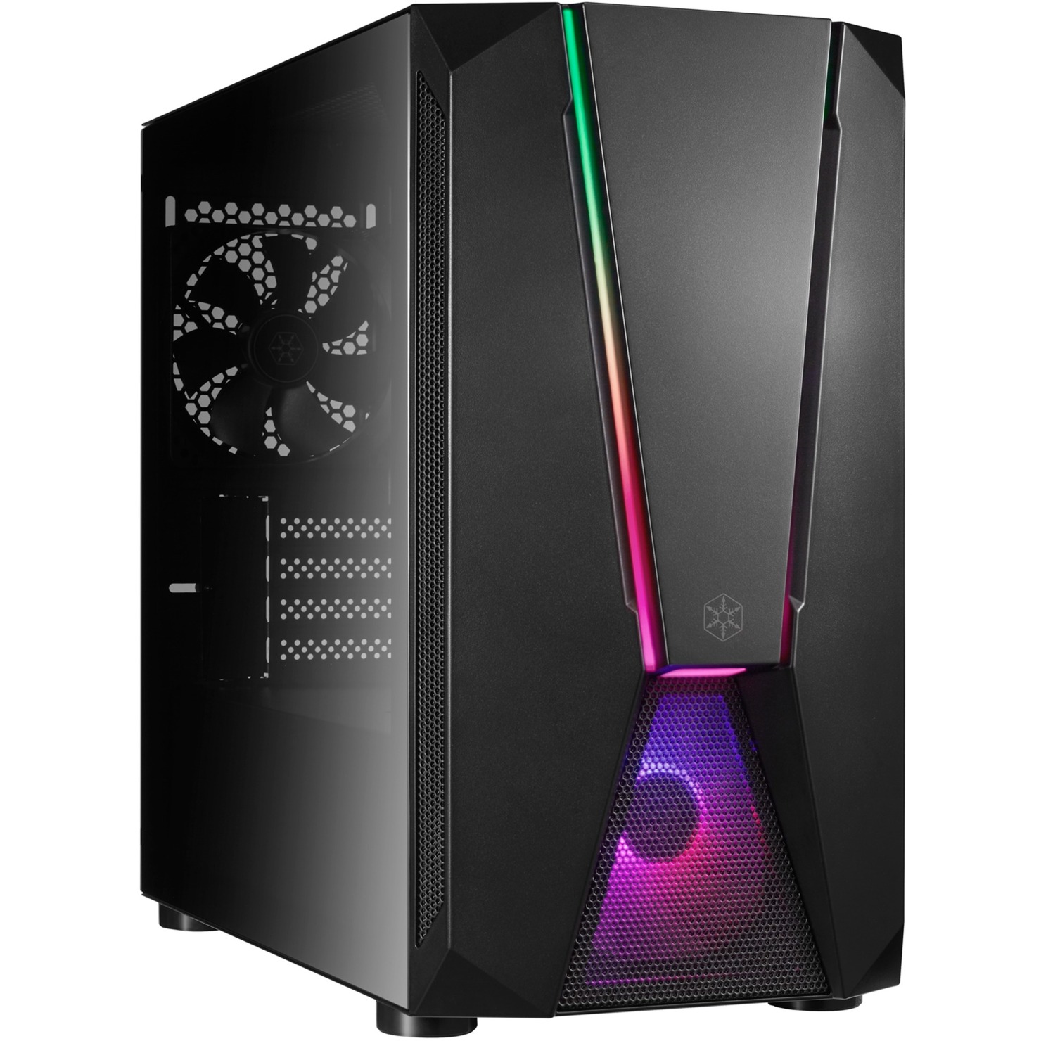 Silverstone SST-FAV1MB-PRO, Tower-Gehäuse | 04710679812380 Silverstone SST-FAV1MB-PRO, Tower-Gehäuse | 04710679812380