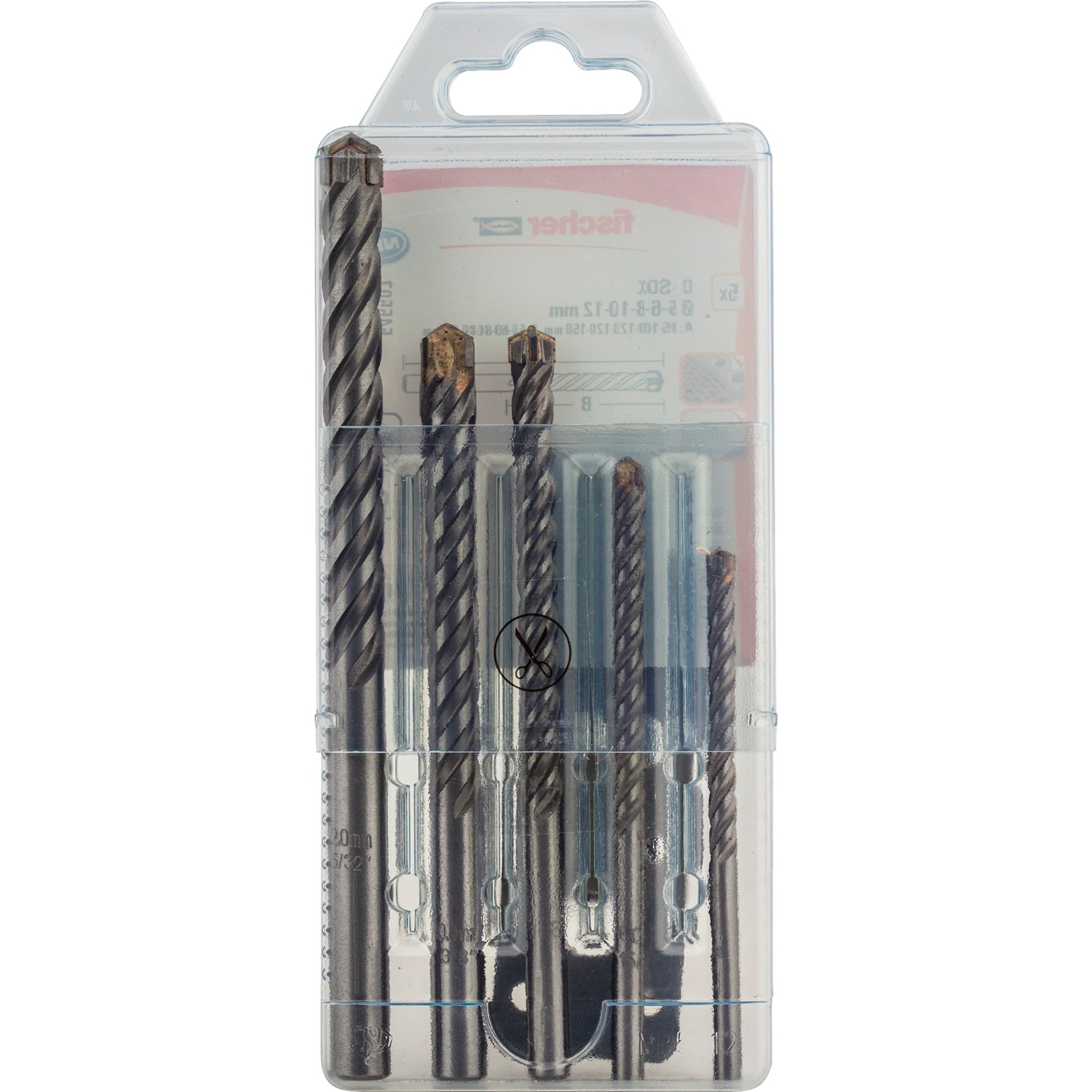 Steinbohrer-Satz D-SDX SET 5-12mm