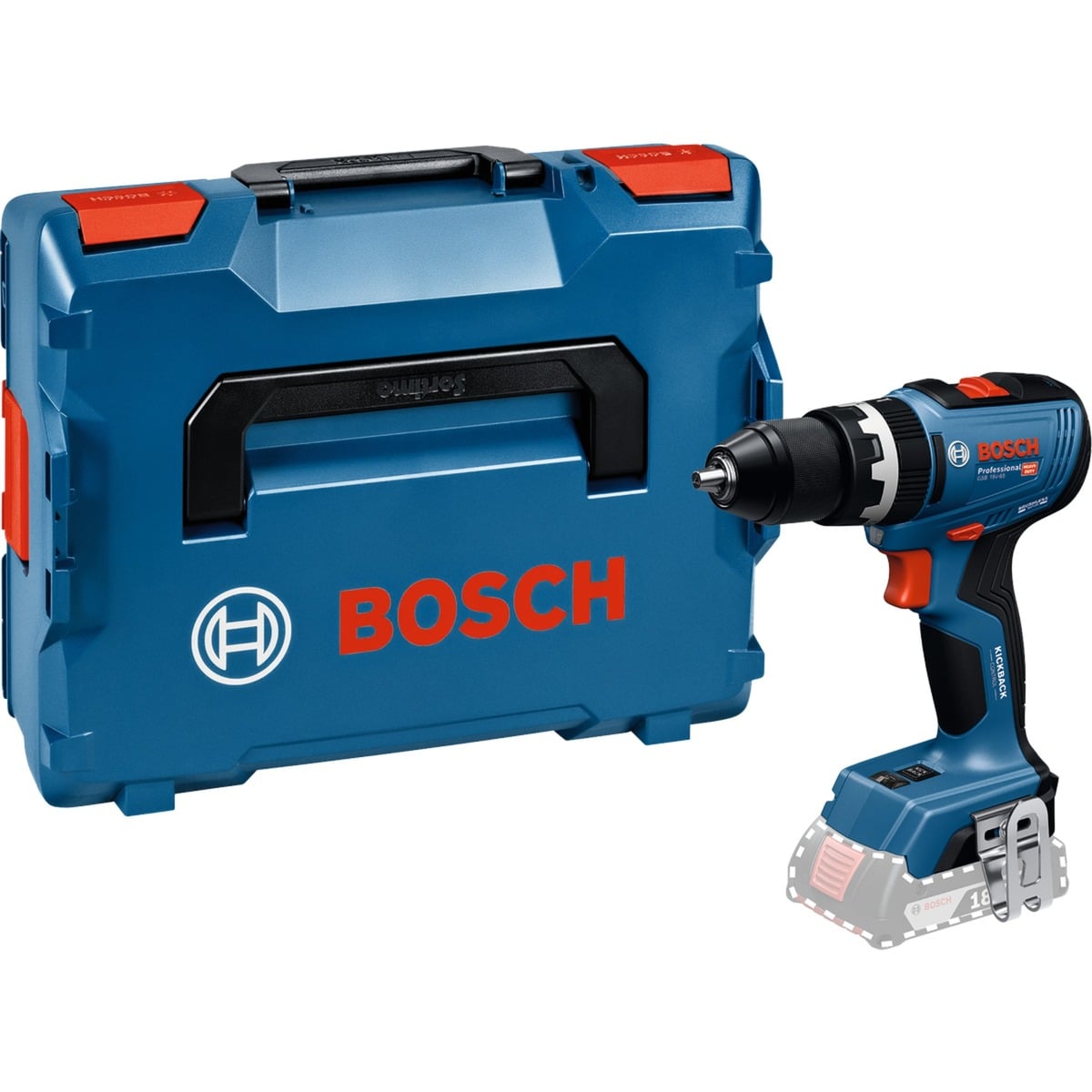 Akku-Schlagbohrschrauber GSB 18V-65 Professional solo, 18Volt