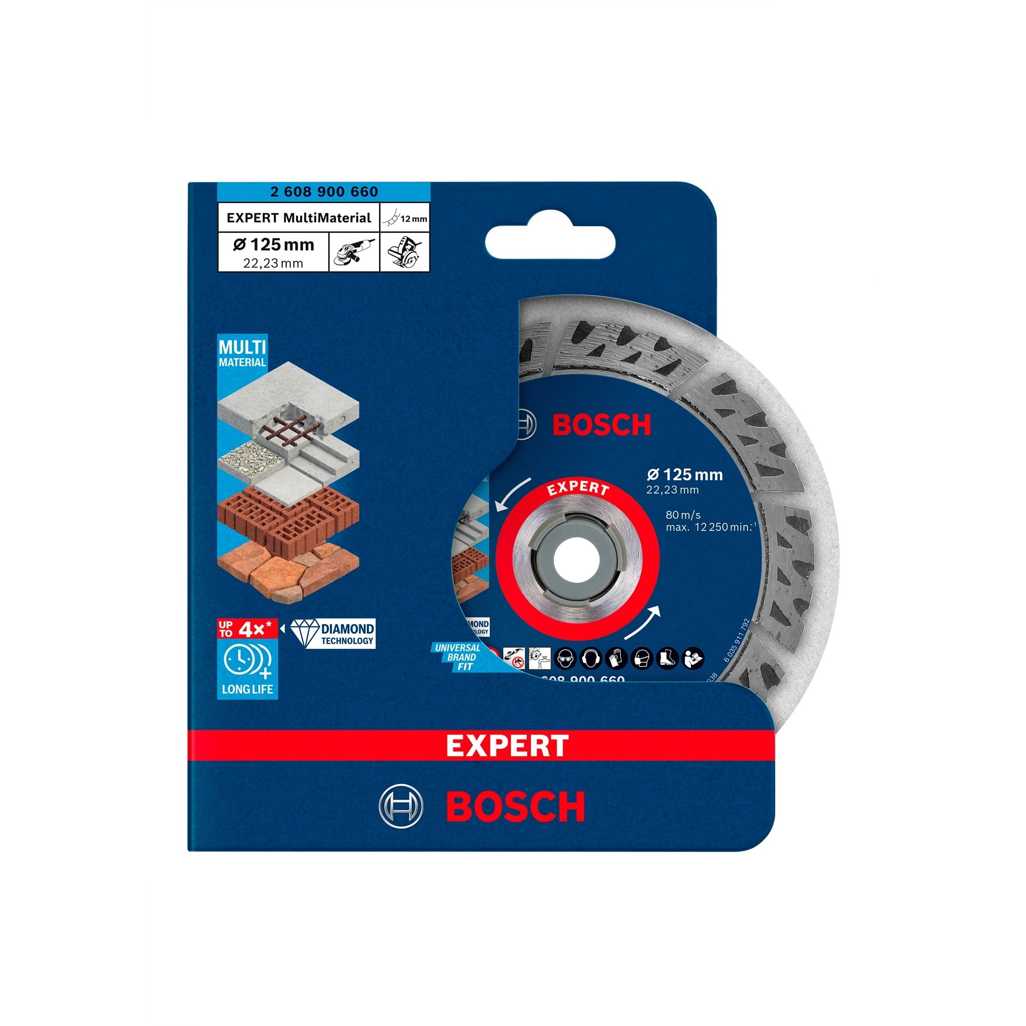 Diamanttrennscheibe Expert MultiMaterial, Ø 125mm