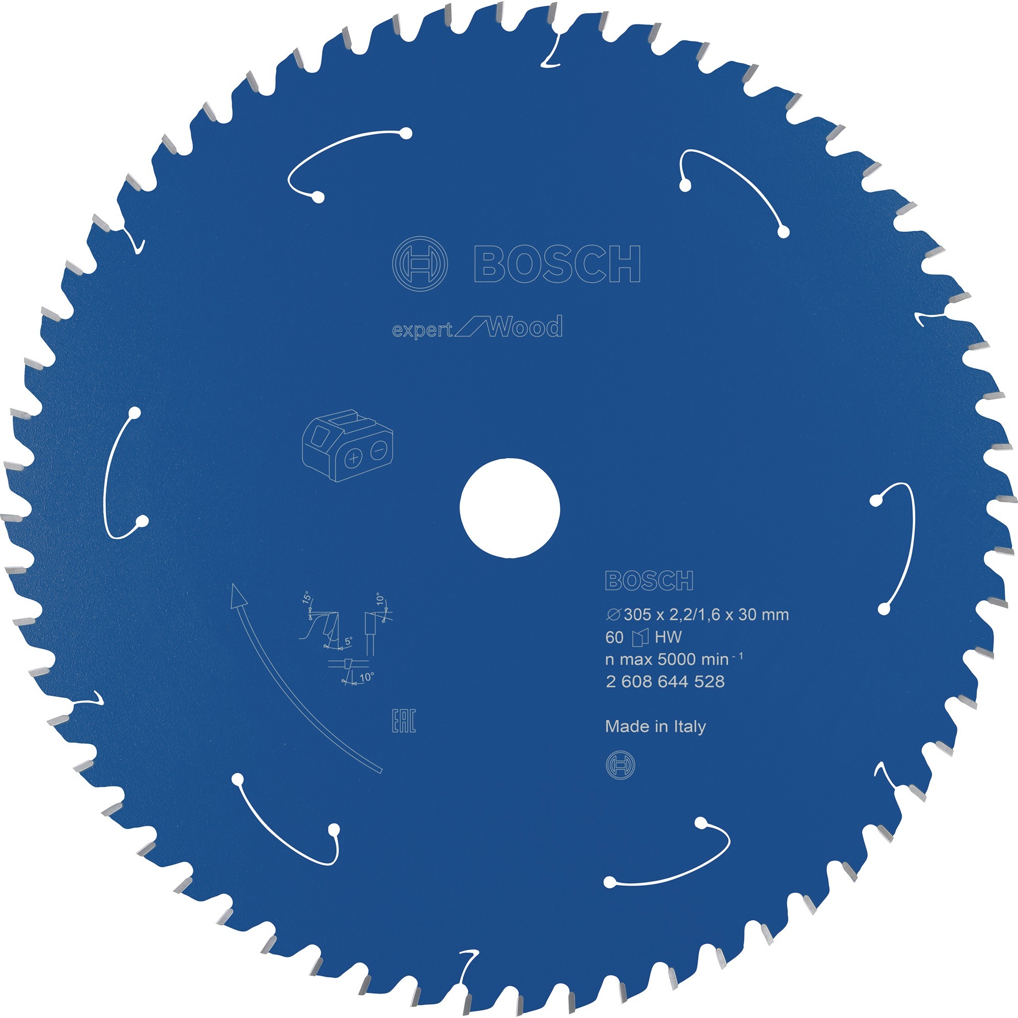 EXPERT Wood Kreissägeblatt, Ø 305mm, 60Z