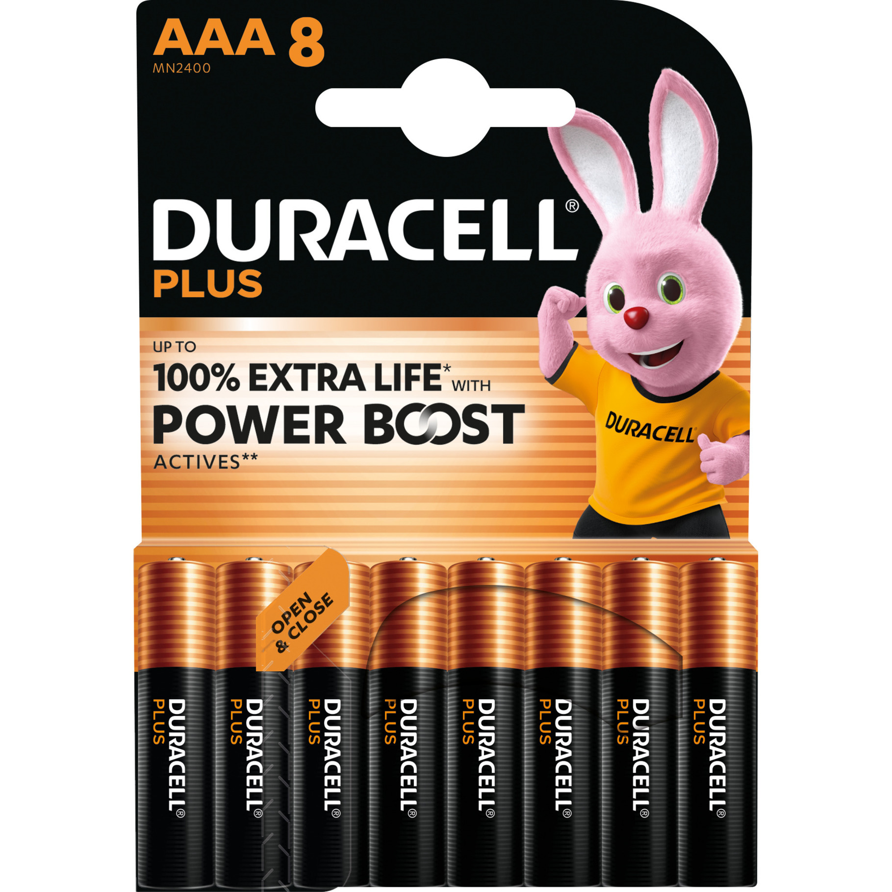Plus Alkaline Batterie, Micro AAA LR03 1,5V, Extra Life