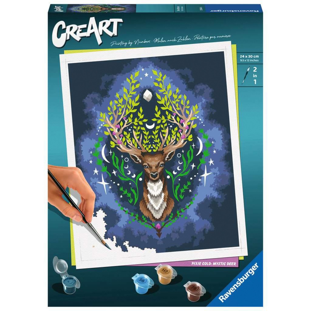CreArt - Pixie Cold: Mystic Deer, Malen