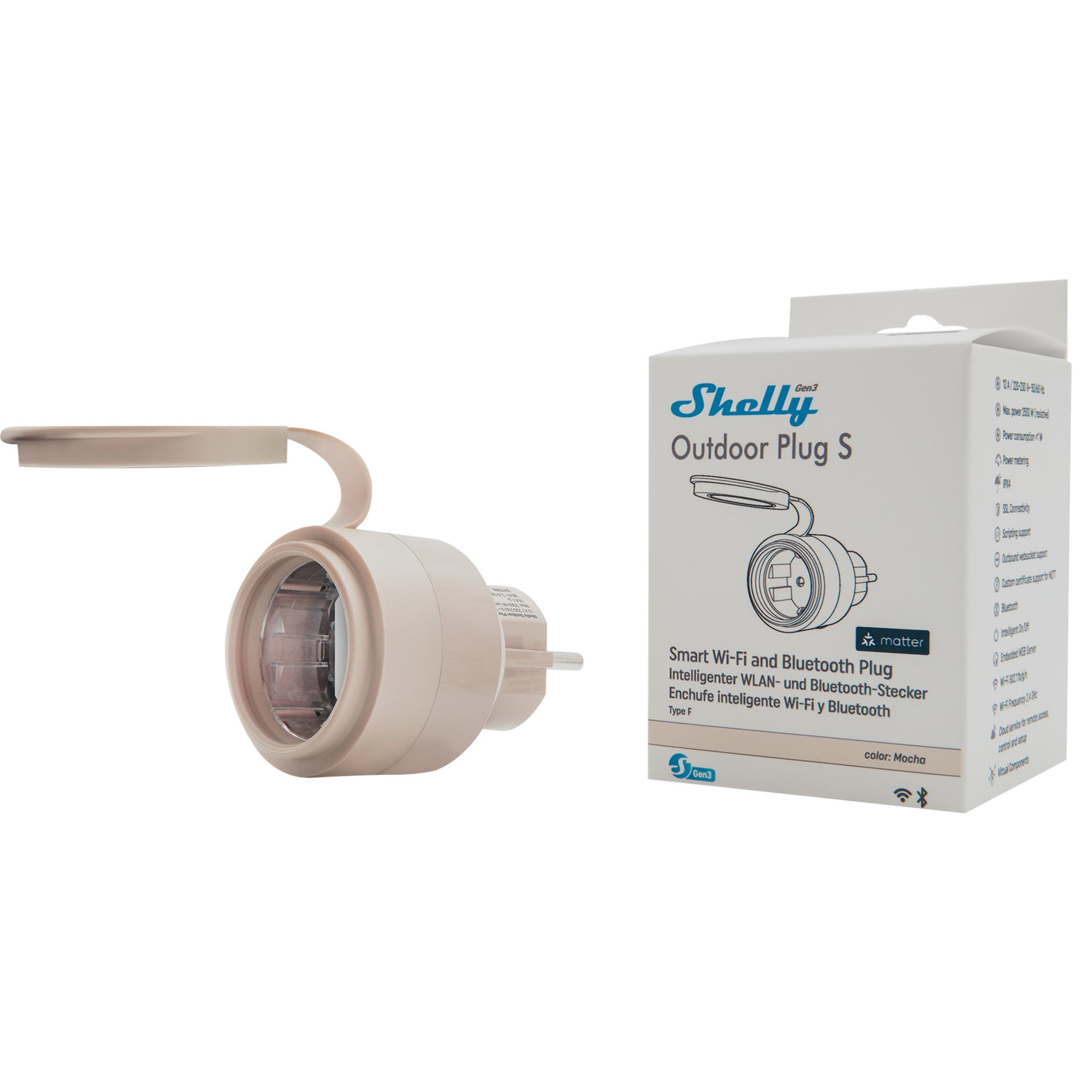 Outdoor Plug S Gen3, Schaltsteckdose