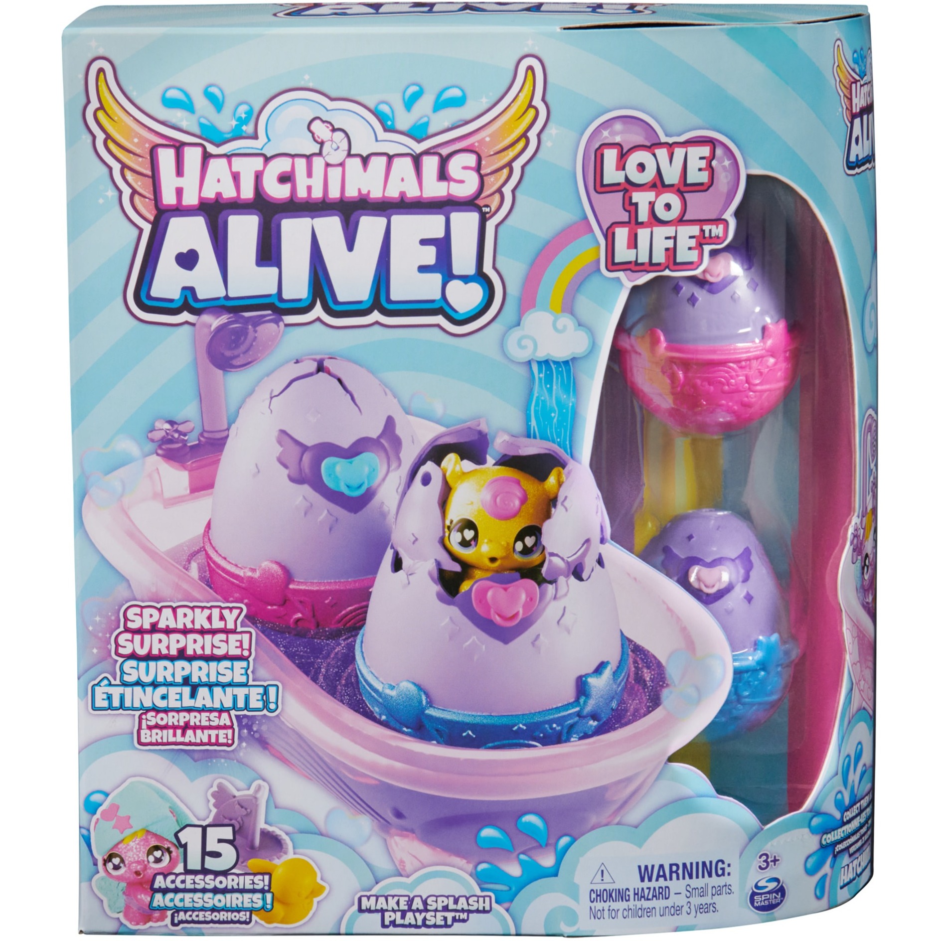 Spin Master Hatchimals Alive – Plantschspaß Set, Spielfigur | 00778988499696 Spin Master Hatchimals Alive – Plantschspaß Set, Spielfigur | 00778988499696
