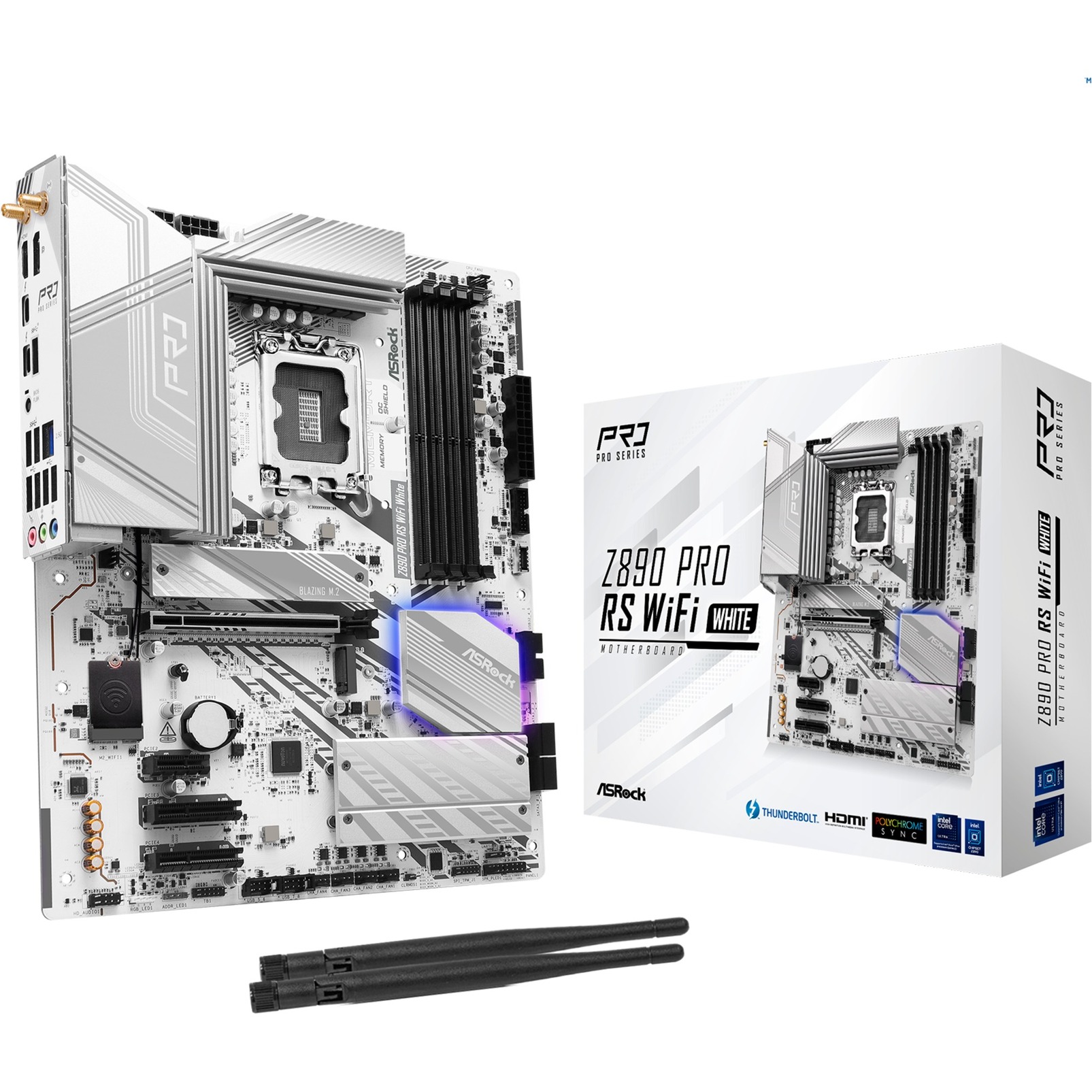 Z890 Pro RS WiFi White, Mainboard