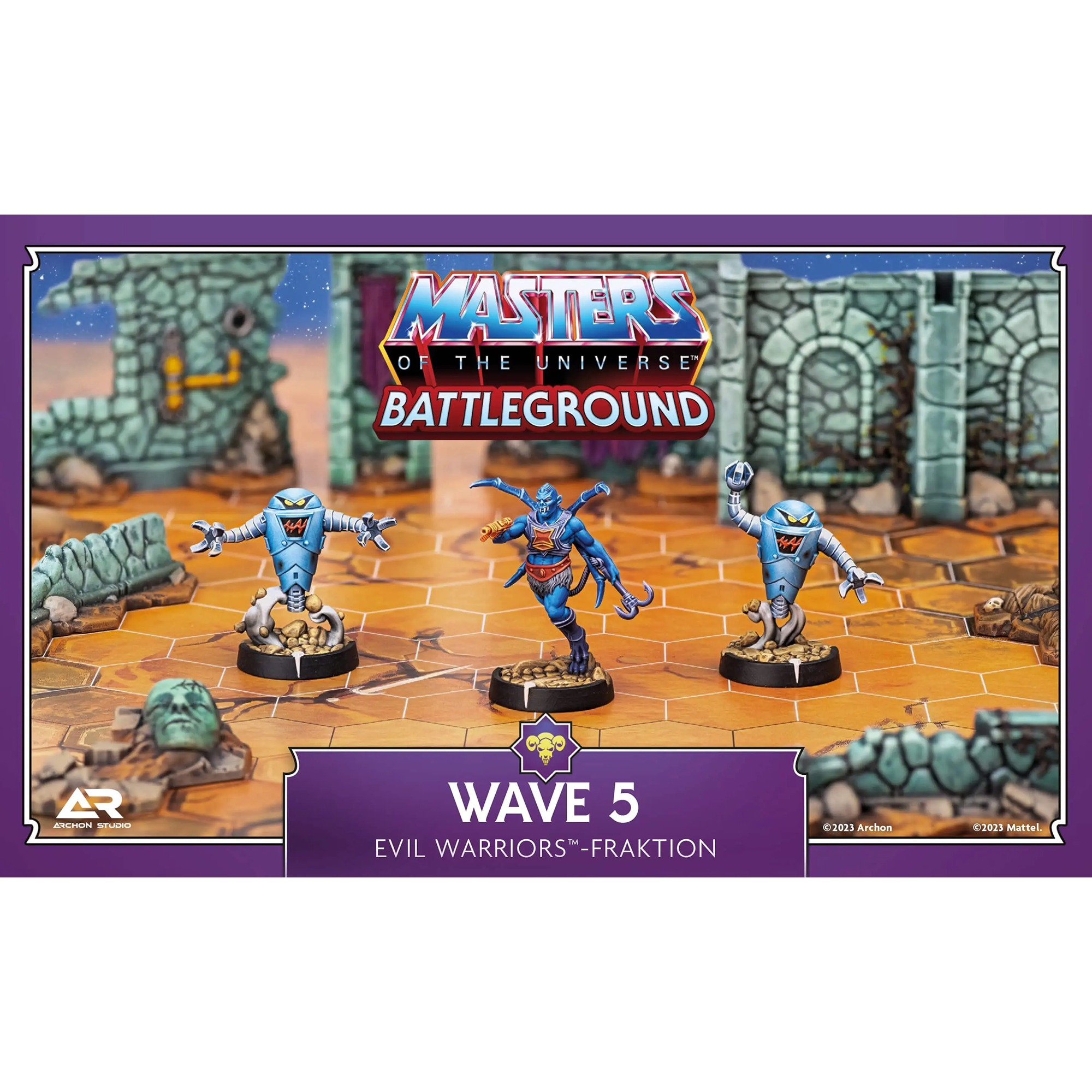 Asmodee Masters of the Universe: Battleground Wave 5 – Evil Warriors-Fraktion, Brettspiel | 05901414673802 Asmodee Masters of the Universe: Battleground Wave 5 – Evil Warriors-Fraktion, Brettspiel | 05901414673802