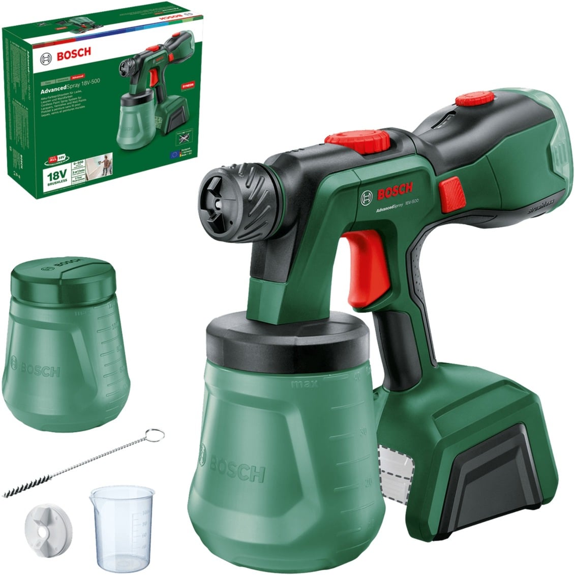 Akku-Spritzpistole AdvancedSpray 18V-500 solo, Sprühpistole