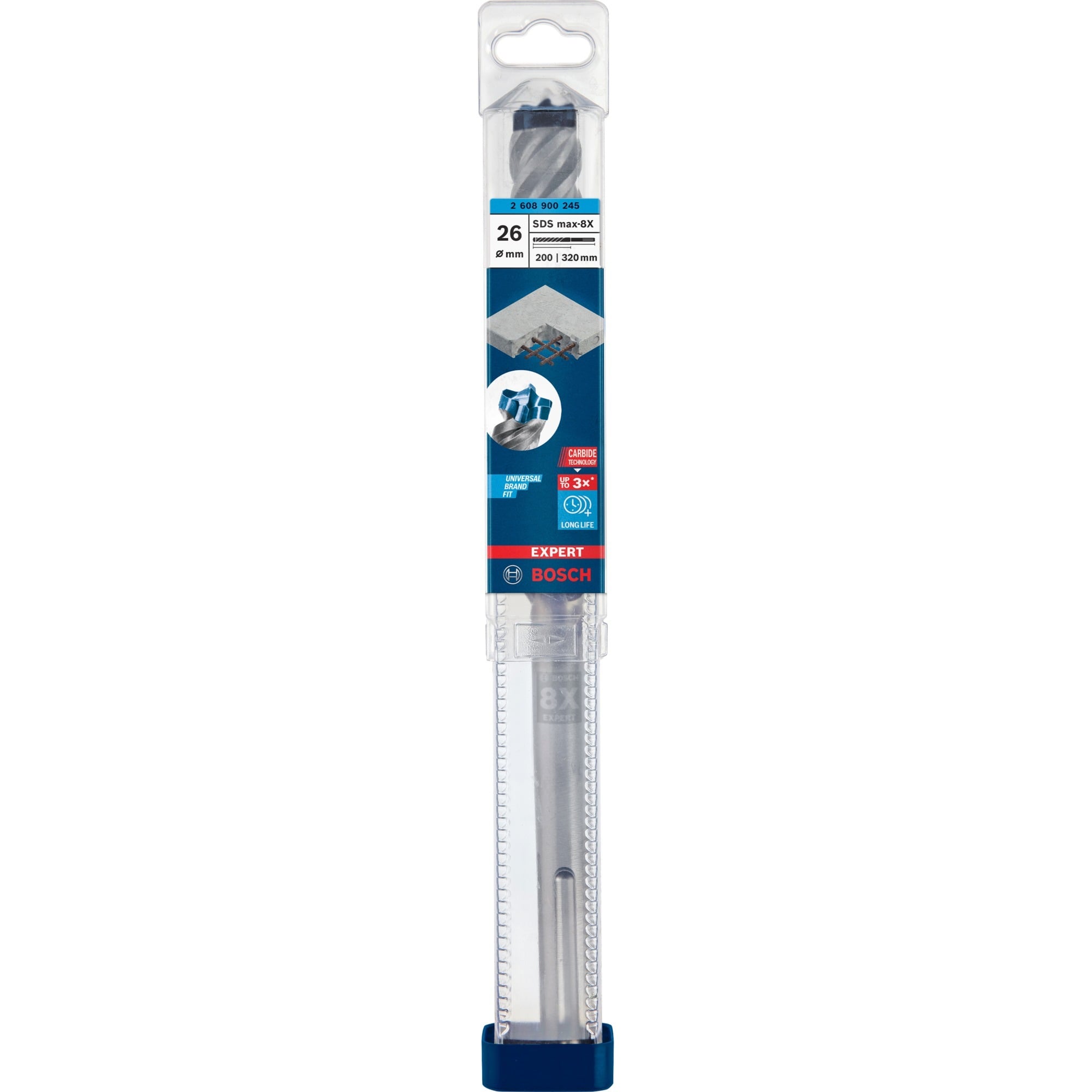 EXPERT Hammerbohrer SDS-max-8X, Ø 26mm