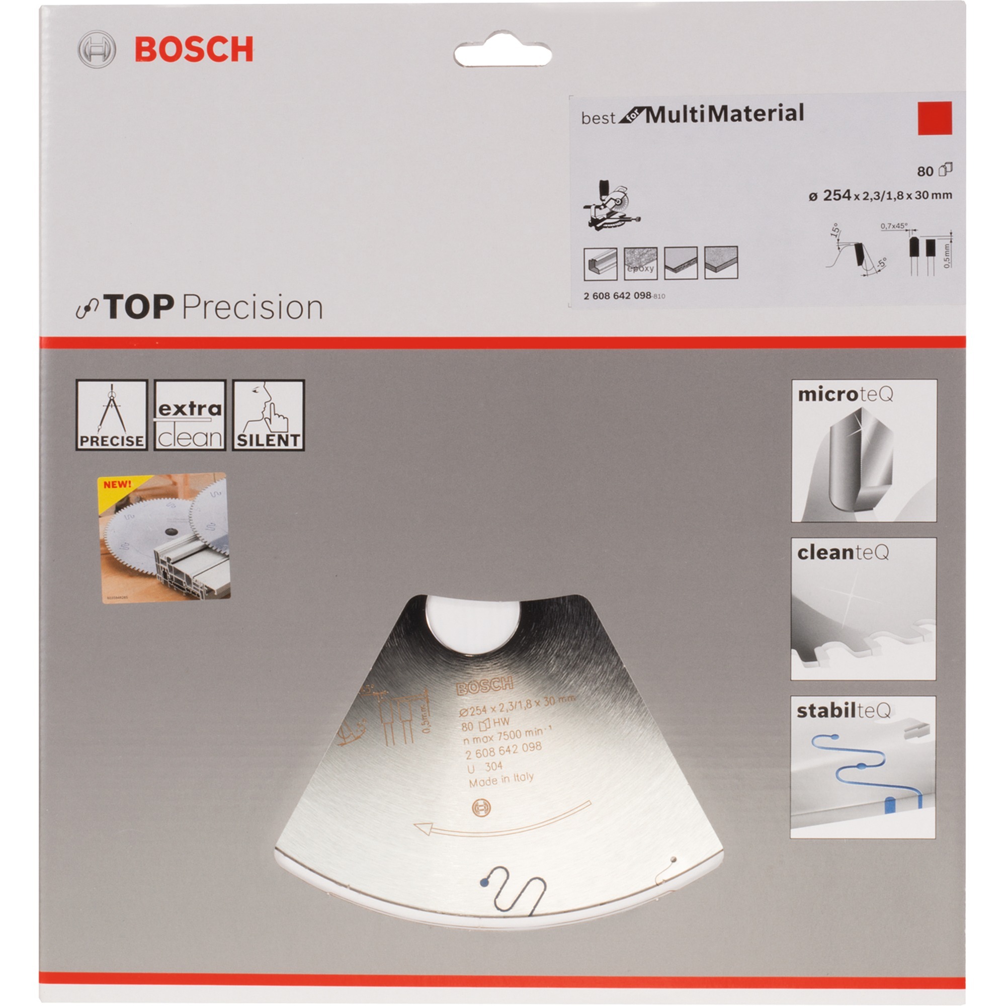 Kreissägeblatt Best for Multi Material, Ø 254mm, 80Z