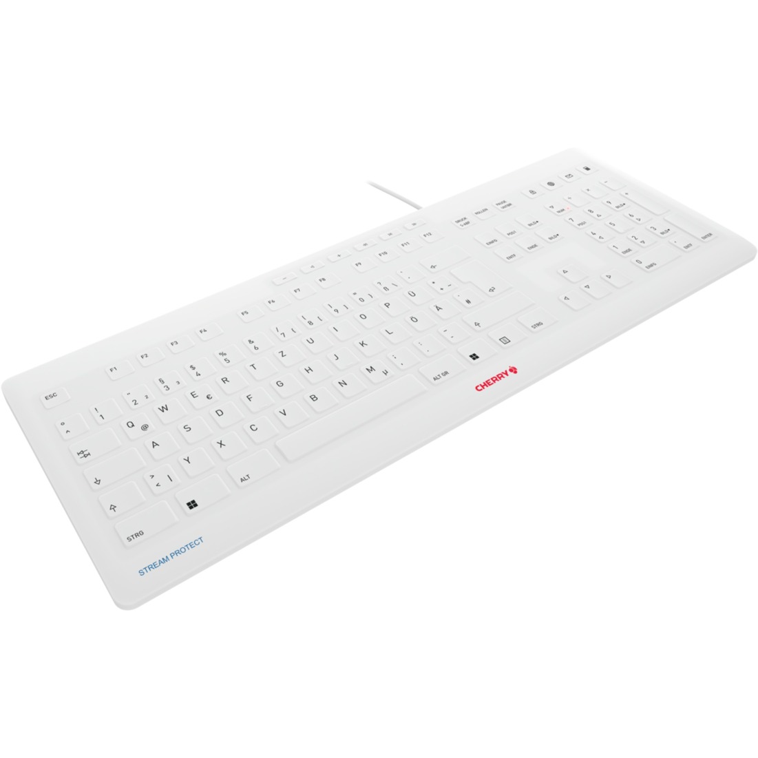 Cherry STREAM PROTECT KEYBOARD, Tastatur | 04025112106255 Cherry STREAM PROTECT KEYBOARD, Tastatur | 04025112106255