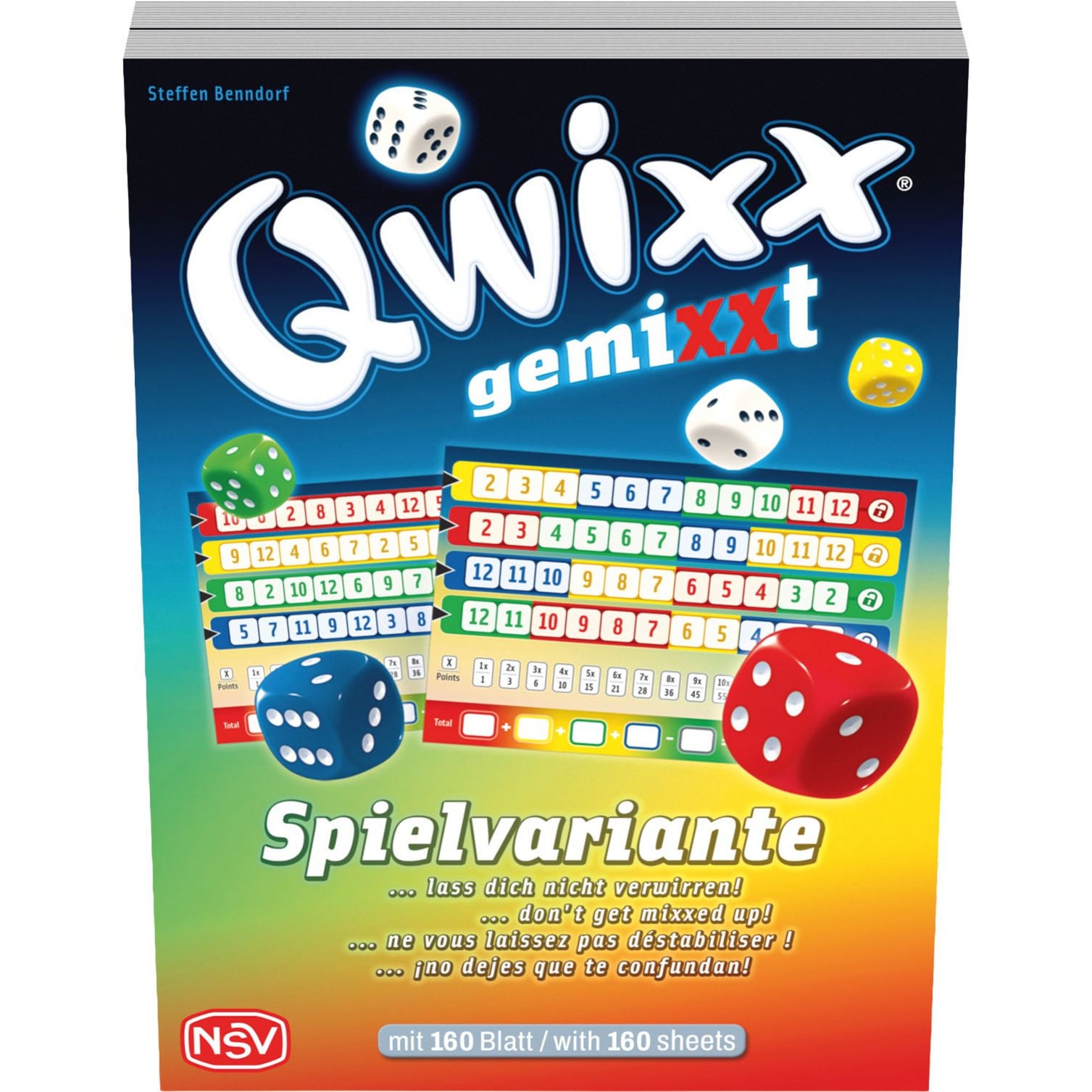 QWIXX GEMIXXT XL - Zusatzblöcke