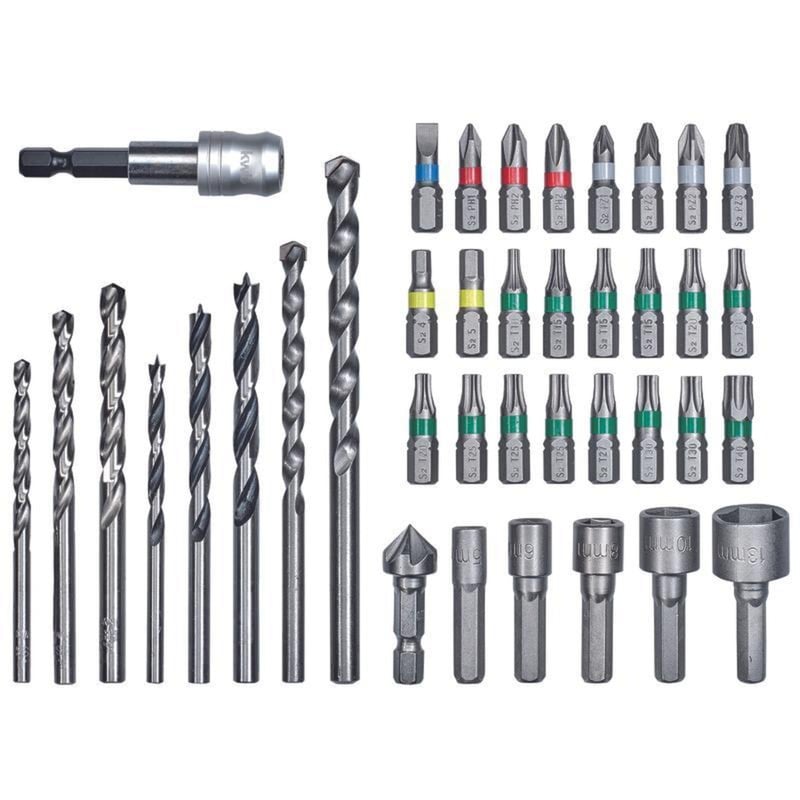 Bohrer- & Bit-Satz, 39-teilig