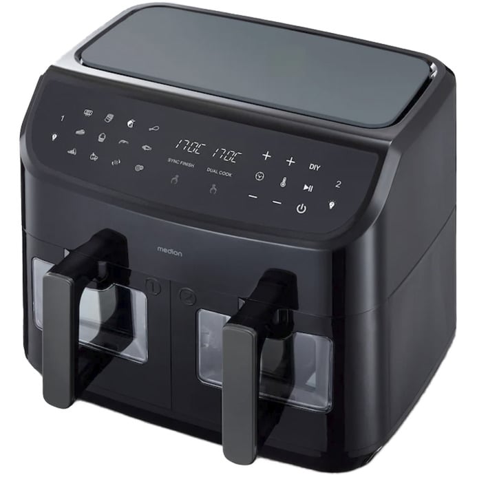 Doppel Heißluftfritteuse Life P20 MD11760 XXL