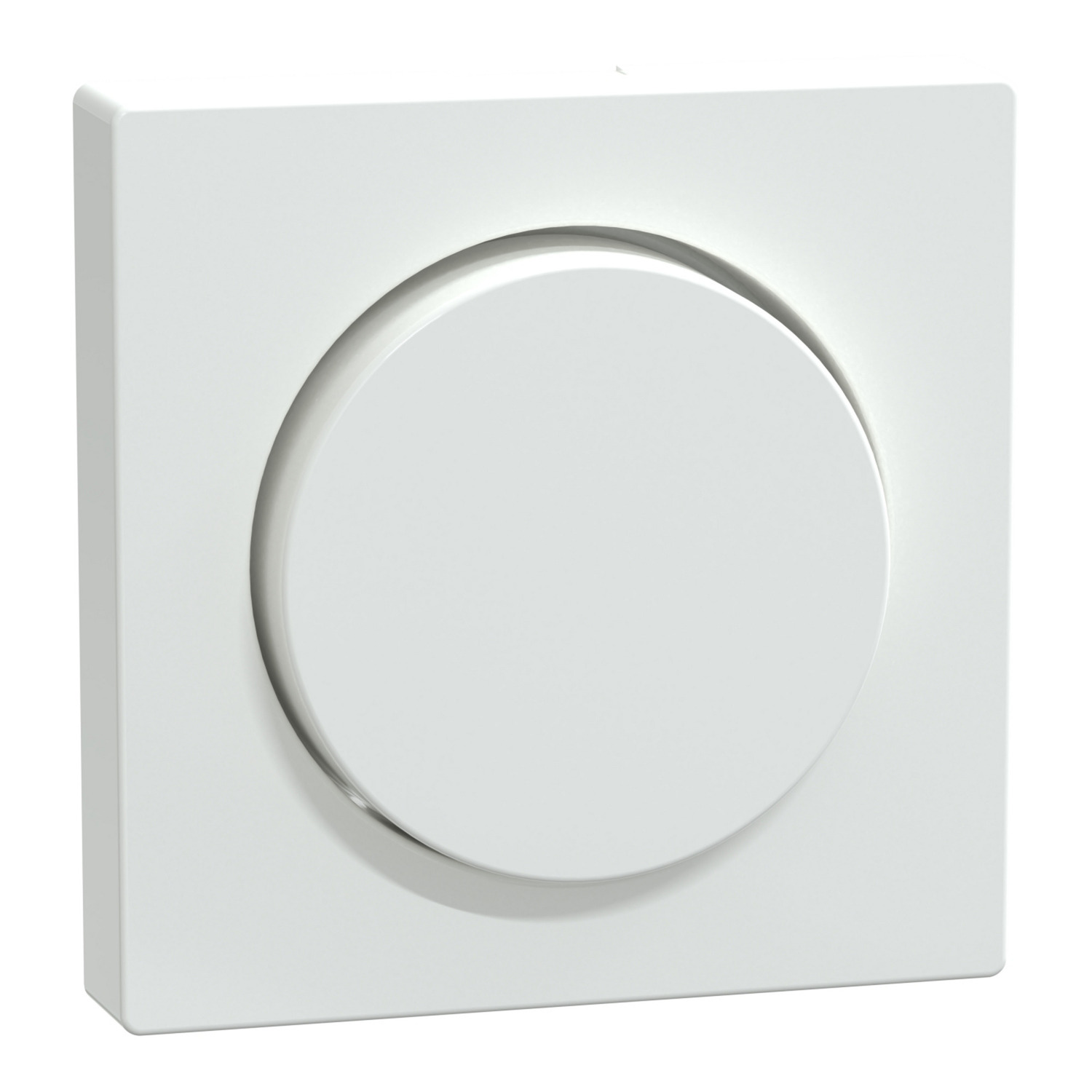 Zentralplatte mit Drehknopf für Dimmer im Design System M, Typ MEG5250-0325