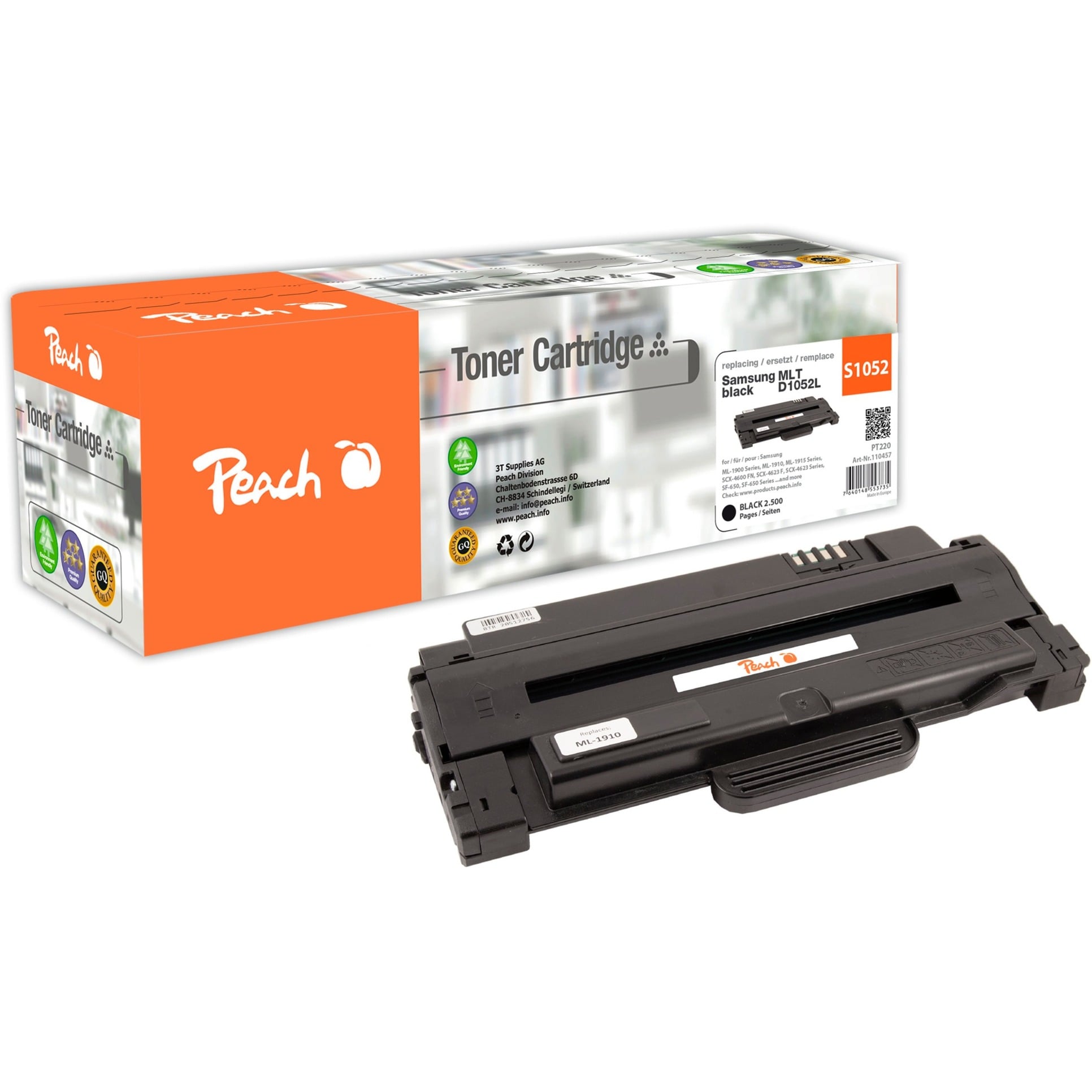 Toner schwarz 110457