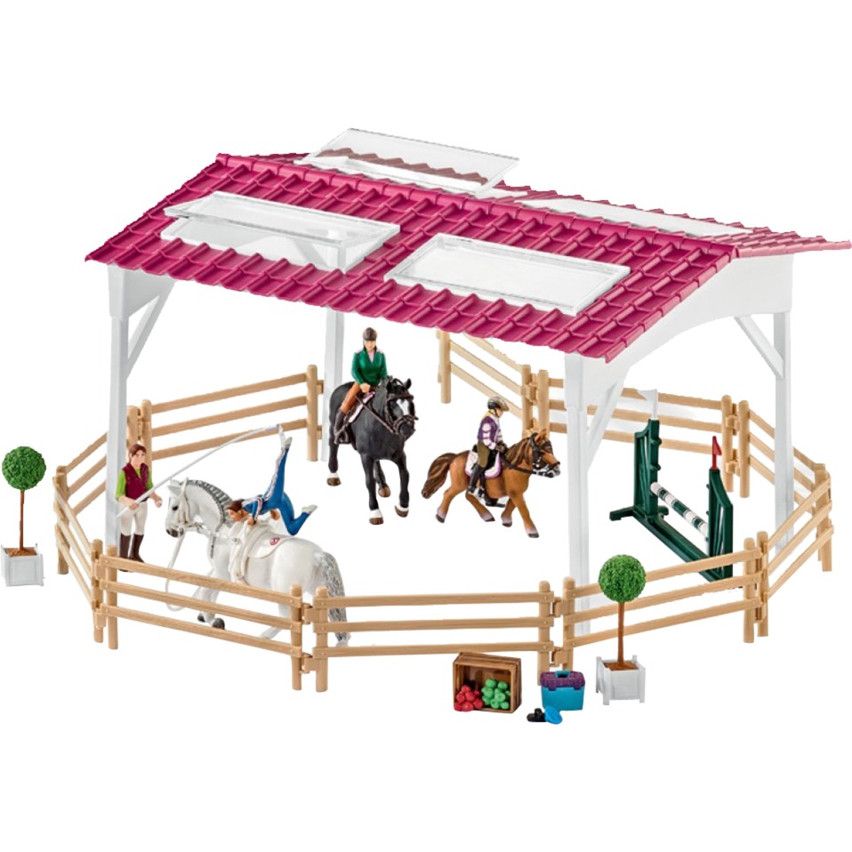 Schleich Reitschule mit Reiterinnen und Pferden, Spielfigur | 04055744013843 Schleich Reitschule mit Reiterinnen und Pferden, Spielfigur | 04055744013843