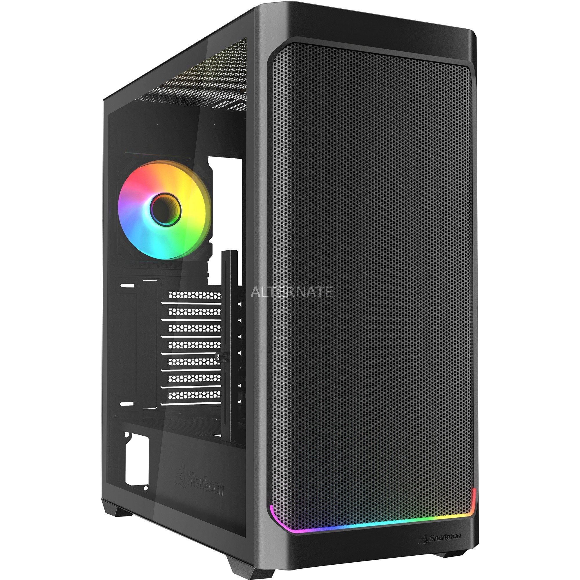 Sharkoon AK4W RGB Strip, Tower-Gehäuse | 04044951041664 Sharkoon AK4W RGB Strip, Tower-Gehäuse | 04044951041664