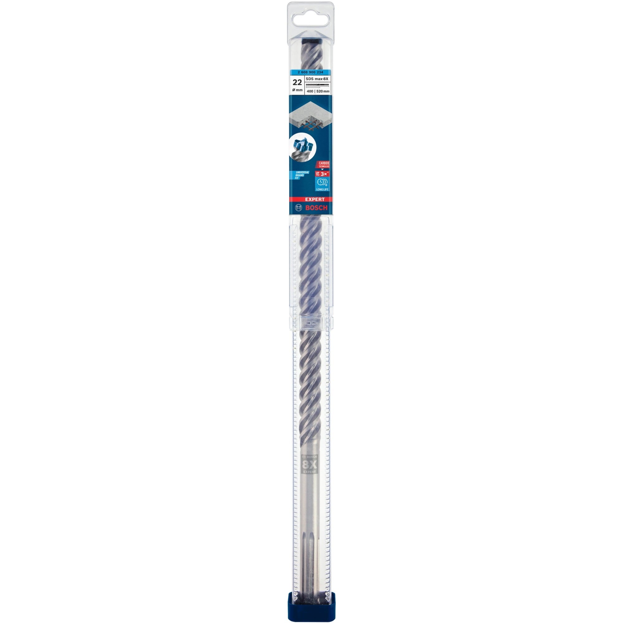 EXPERT Hammerbohrer SDS-max-8X, Ø 22mm